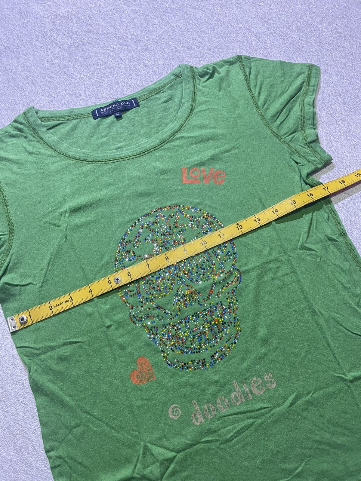 Hysteric Glamour Y2K APPENA DUE short sleeve tshirt women's Size M / US 6-8 / IT 42-44 - 9 Thumbnail