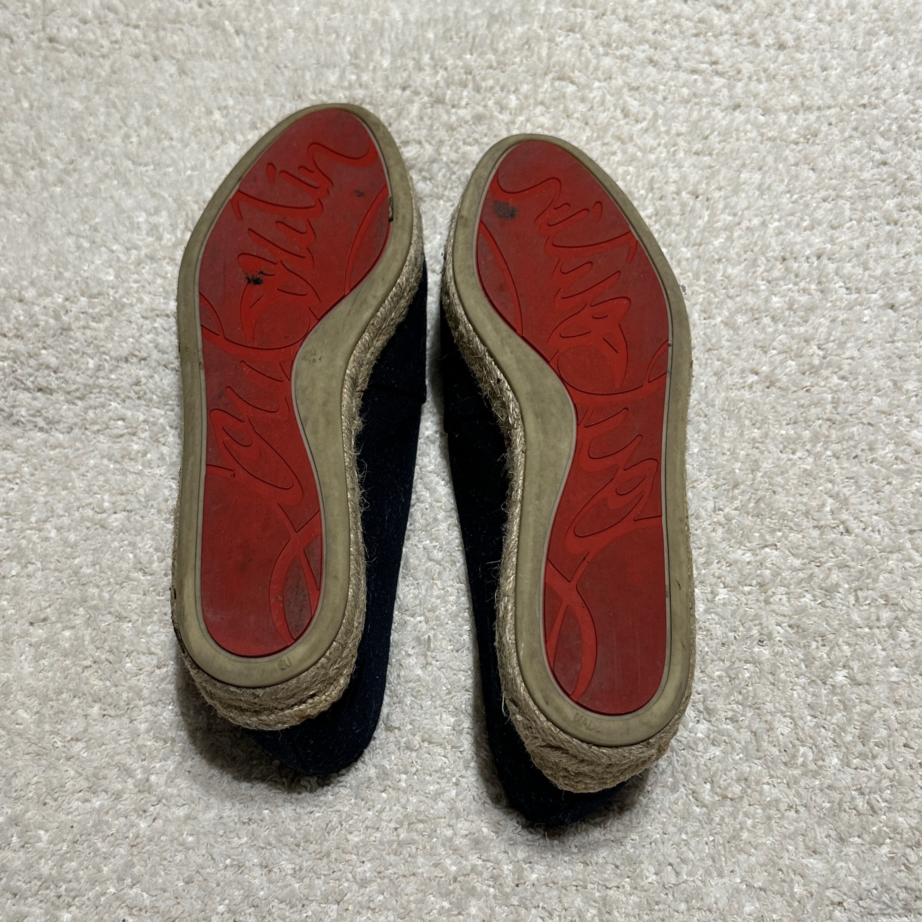 Christian Louboutin Christian Louboutin Lougalia Espadrille Flats – Size 6 Size US 6 / IT 36 - 6 Thumbnail