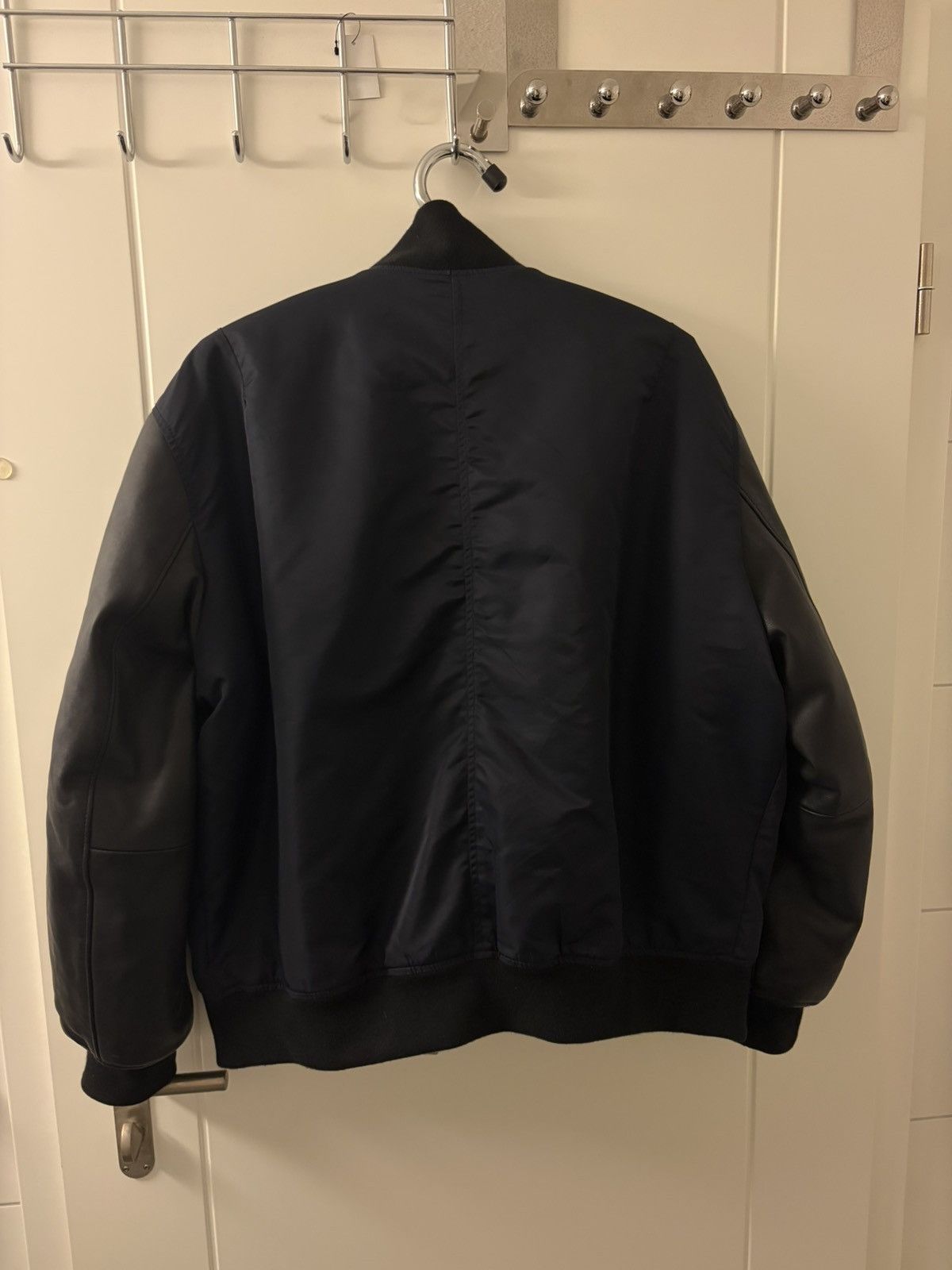 Allsaints AllSaints MYLER - Bomber Jacket - blac ink blue/dark blue Size US L / EU 52-54 / 3 - 3 Thumbnail