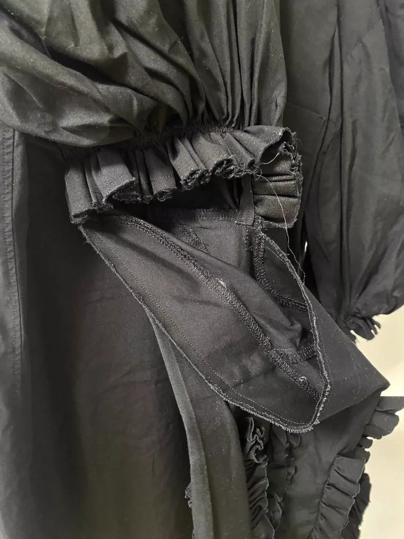 Comme des Garcons Comme Des Garcons Black split pleated leg of lamb sleeve s Size XS / US 0-2 / IT 36-38 - 3 Thumbnail