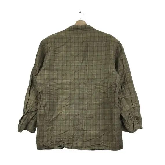 Ungaro Paris Vtg UNGARO UOMO PARIS Plaids Checks Striped 2 Button Blazer Size 46R - 2 Thumbnail