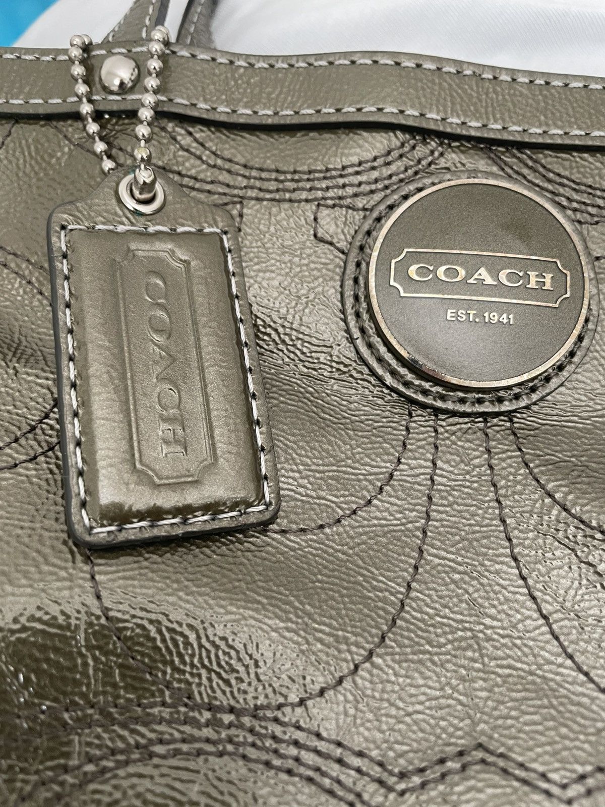 Coach Coach Patent Leather Bag Size ONE SIZE - 8 Thumbnail