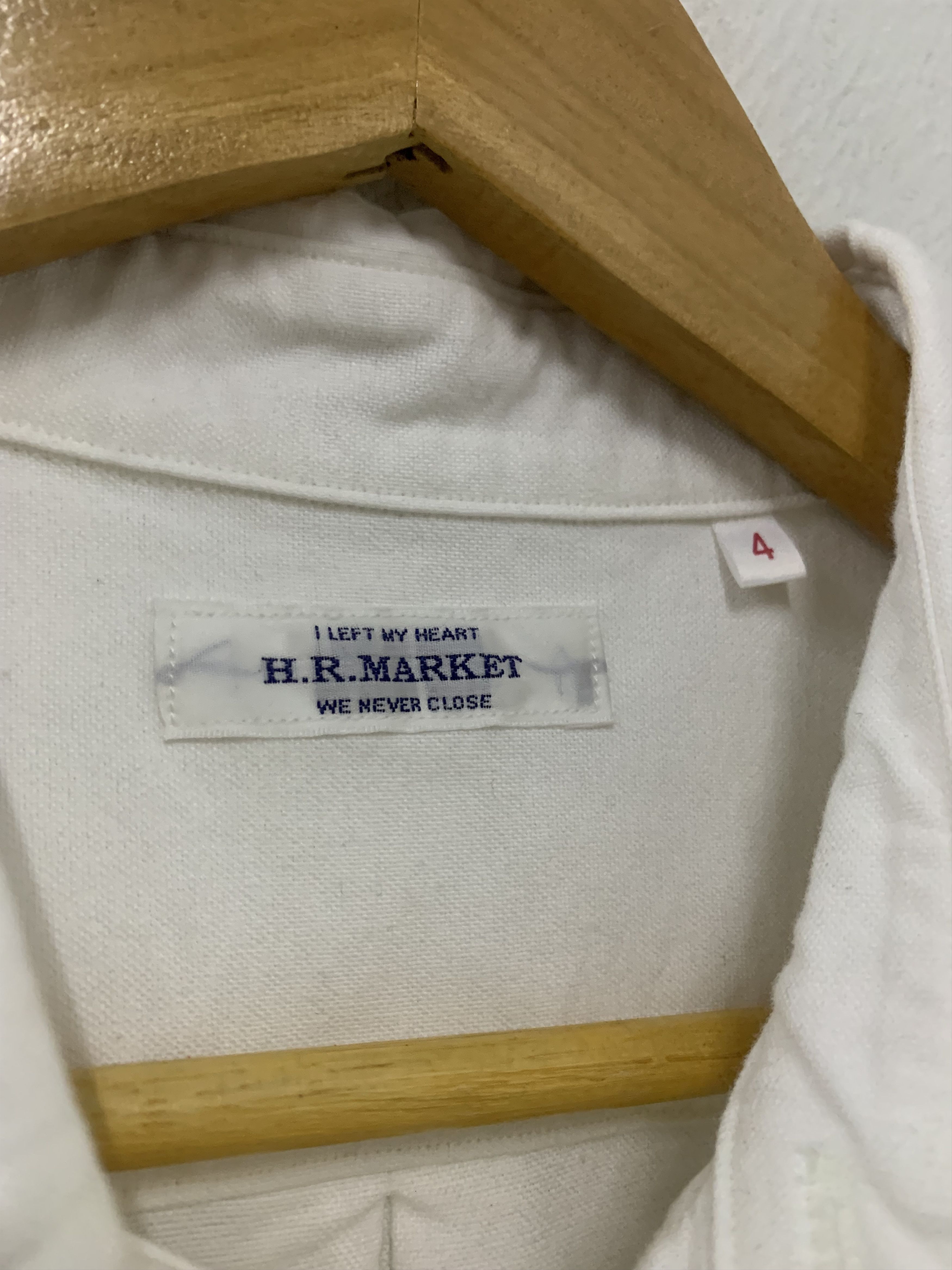 HOLLYWOOD RANCH MARKET Hollywood Ranch Market Off White Button Shirt Size US XL / EU 56 / 4 - 3 Thumbnail