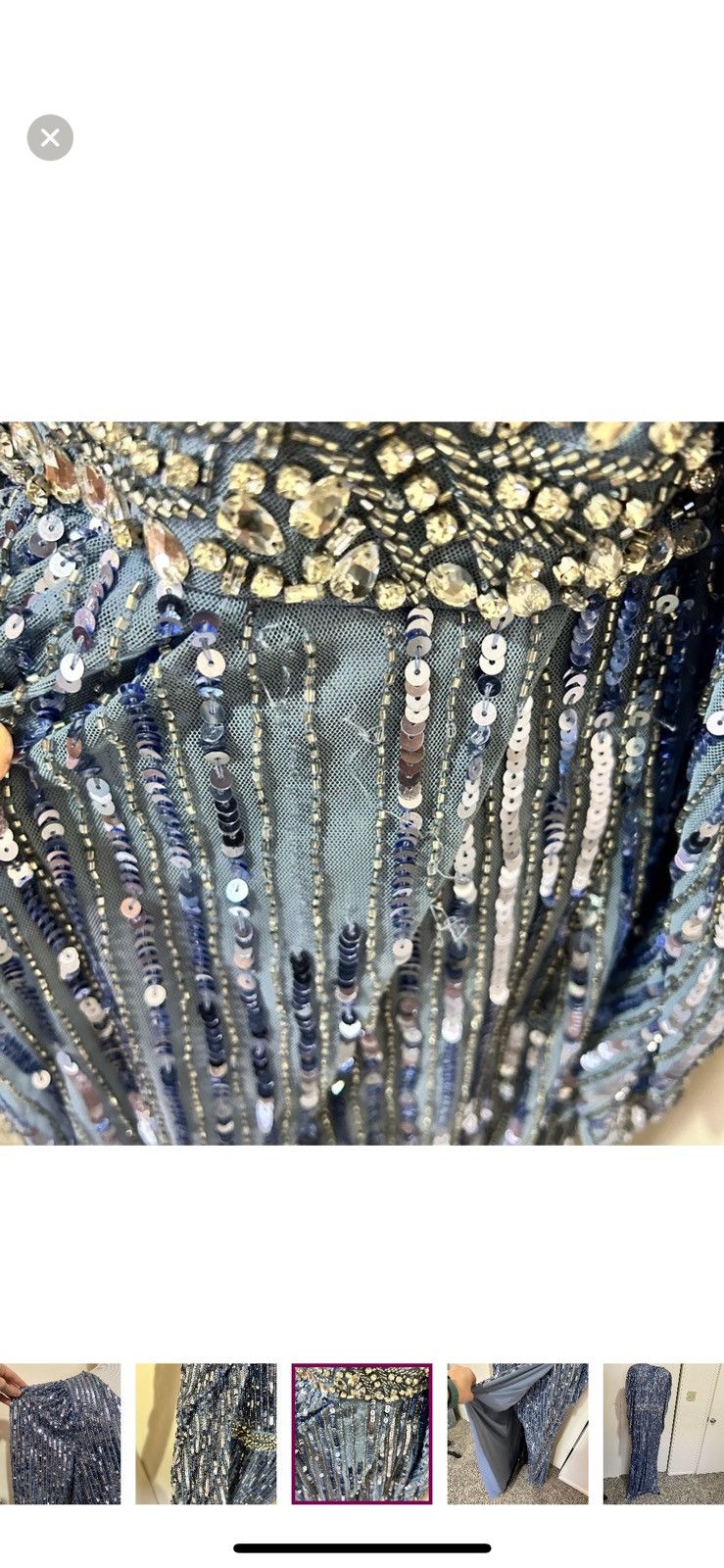 Mac Duggal Mac duggal long sleeved sequin formal gown size 16 Size XXL / US 16-18 / IT 52-54 - 8 Thumbnail