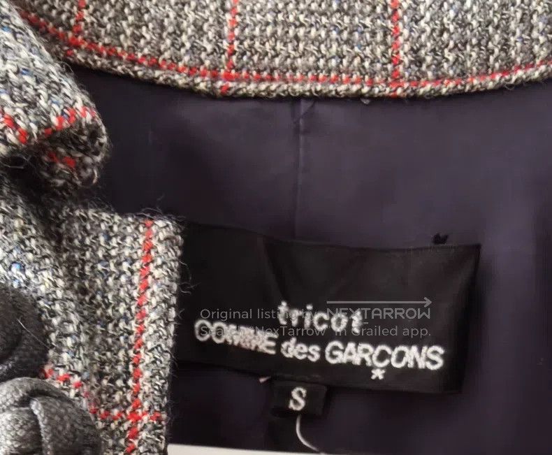 Comme des Garcons Comme Des Garcons Refined wool Chinese style jacket Size S / US 4 / IT 40 - 4 Thumbnail