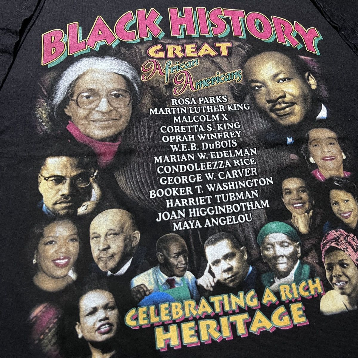 Rap Tees Vintage Y2K Malcolm X Martin Luther King black history 2XL Size US XXL / EU 58 / 5 - 3 Thumbnail