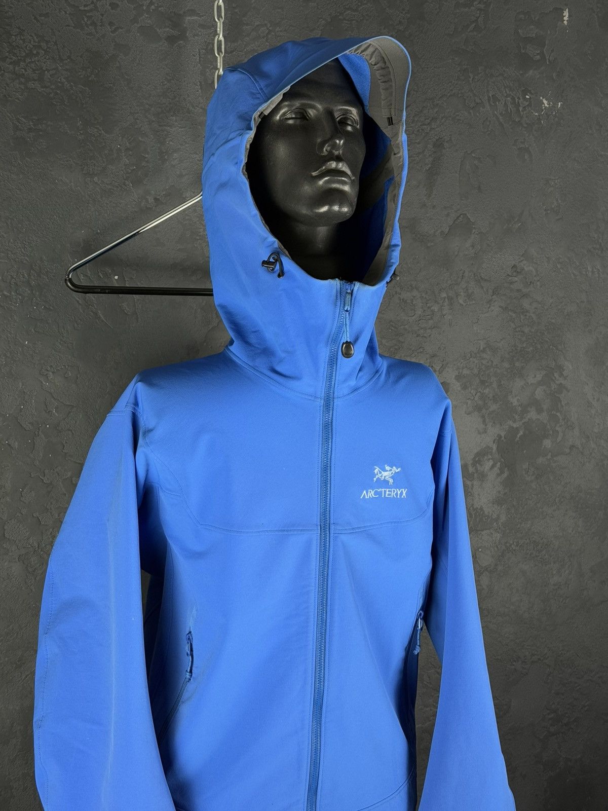 Arc'teryx ARCTERYX Gamma LT Hoody Nylon Blue Softshell Men’s Jacket Size US S / EU 44-46 / 1 - 3 Thumbnail