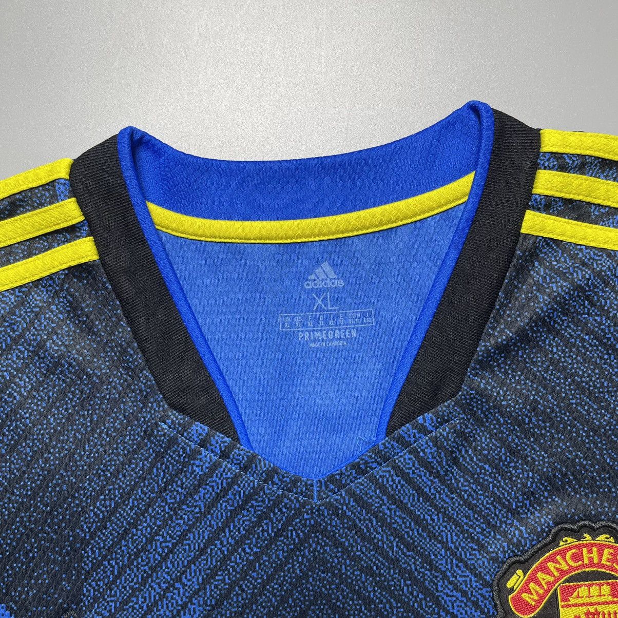 Nike MAN UNITED ADIDAS 2021/2022 FOOTBALL THIRD JERSEY #7 RONALDO Size US XL / EU 56 / 4 - 5 Thumbnail