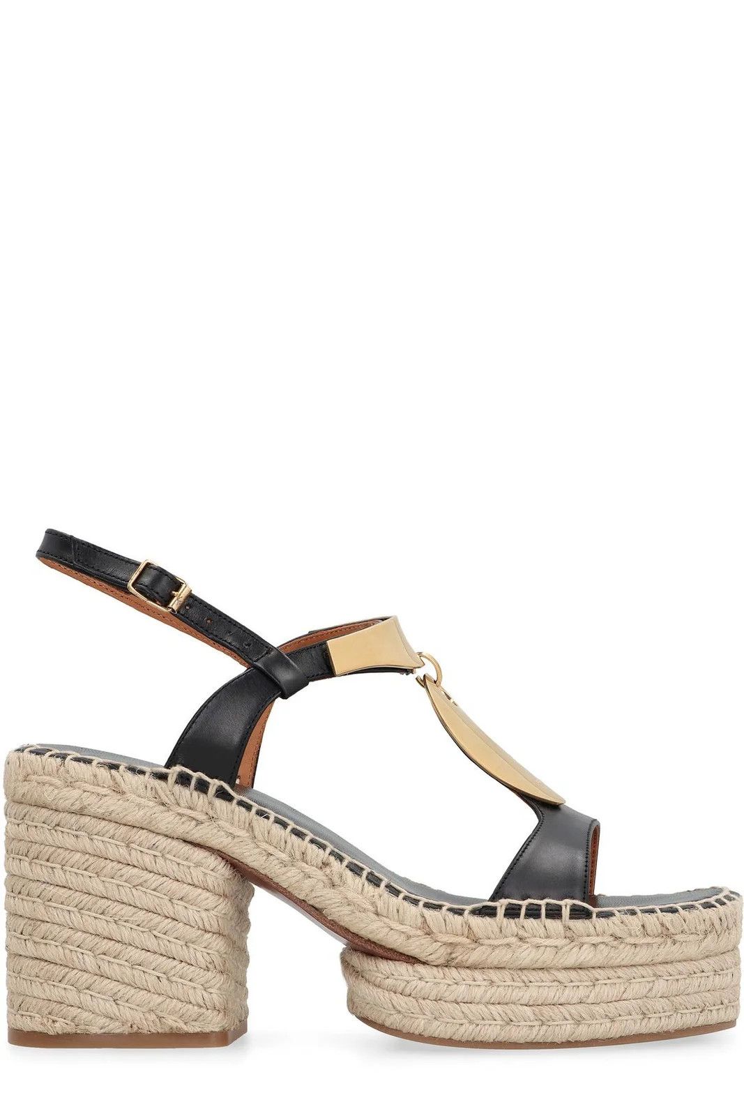 o1loc1c1024 Pema Espadrillas in Black Gold