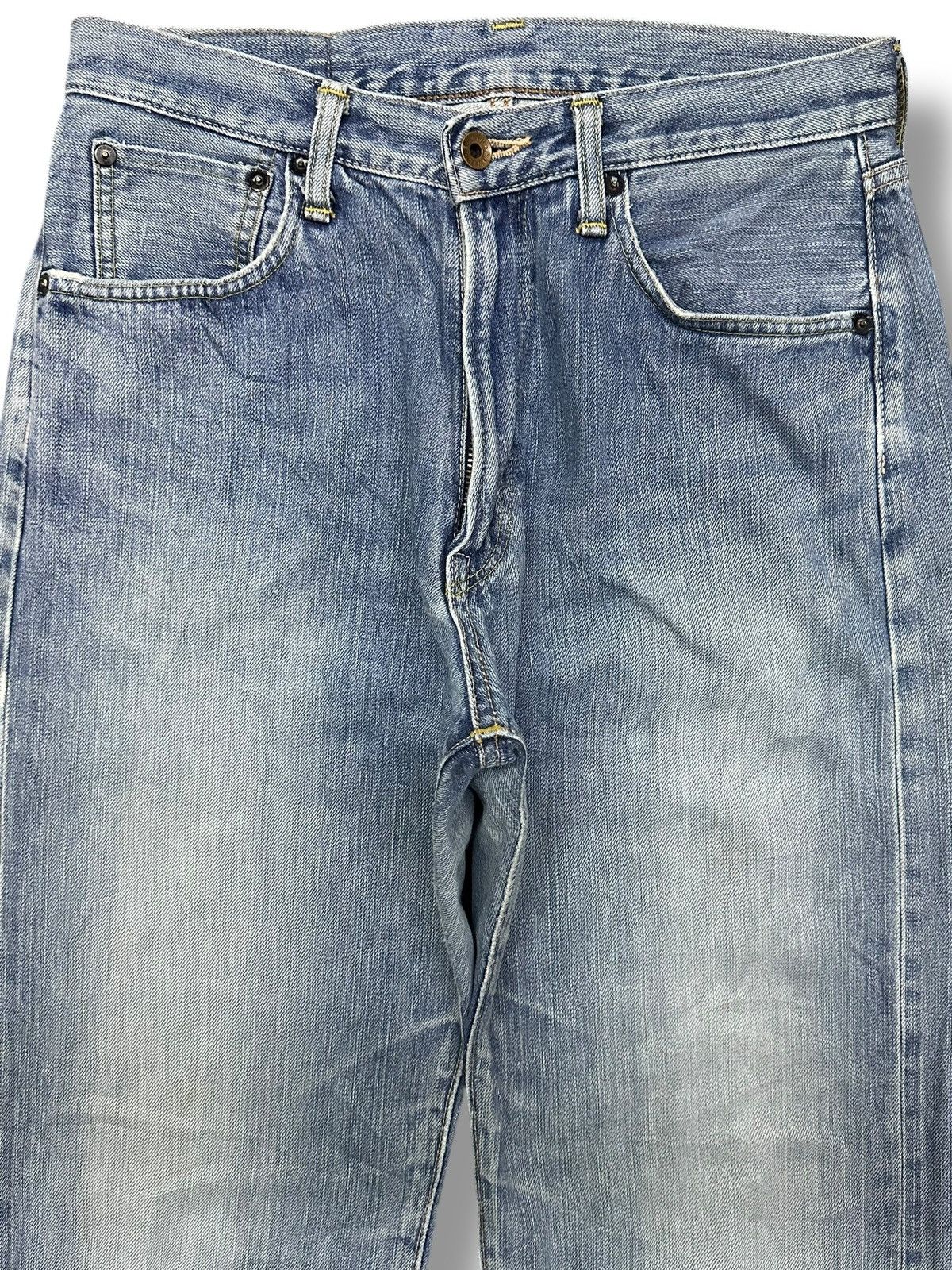 Edwin Vintage Edwin 505 Selvedge Japan Denim Straight Leg Faded Size US 30 / EU 46 - 2 Thumbnail