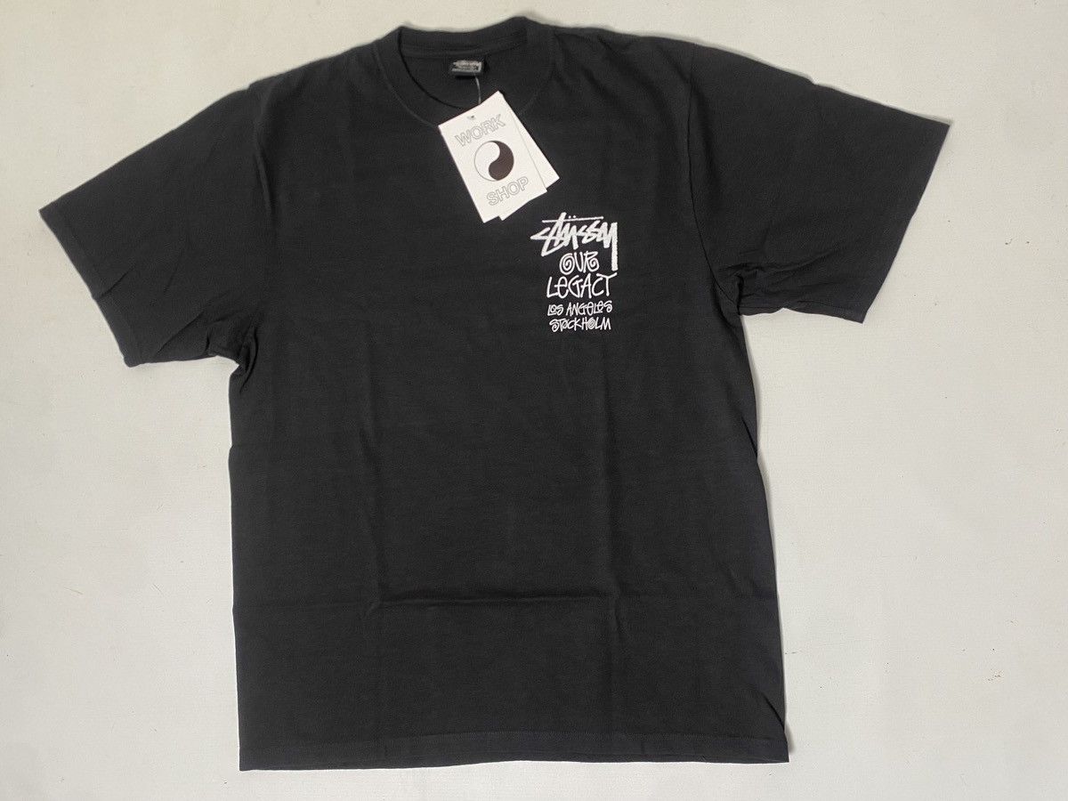 Stussy Tee Stüssy x Our Legacy Surfman size M new tag black Size US M / EU 48-50 / 2 - 1 Thumbnail