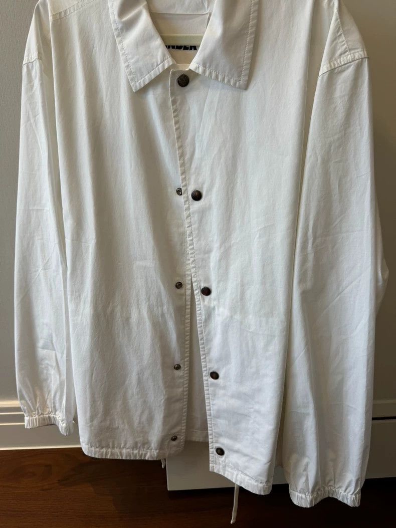 Other Jil Sander White Long Sleeve Jacket Size L / US 10 / IT 46 - 2 Thumbnail
