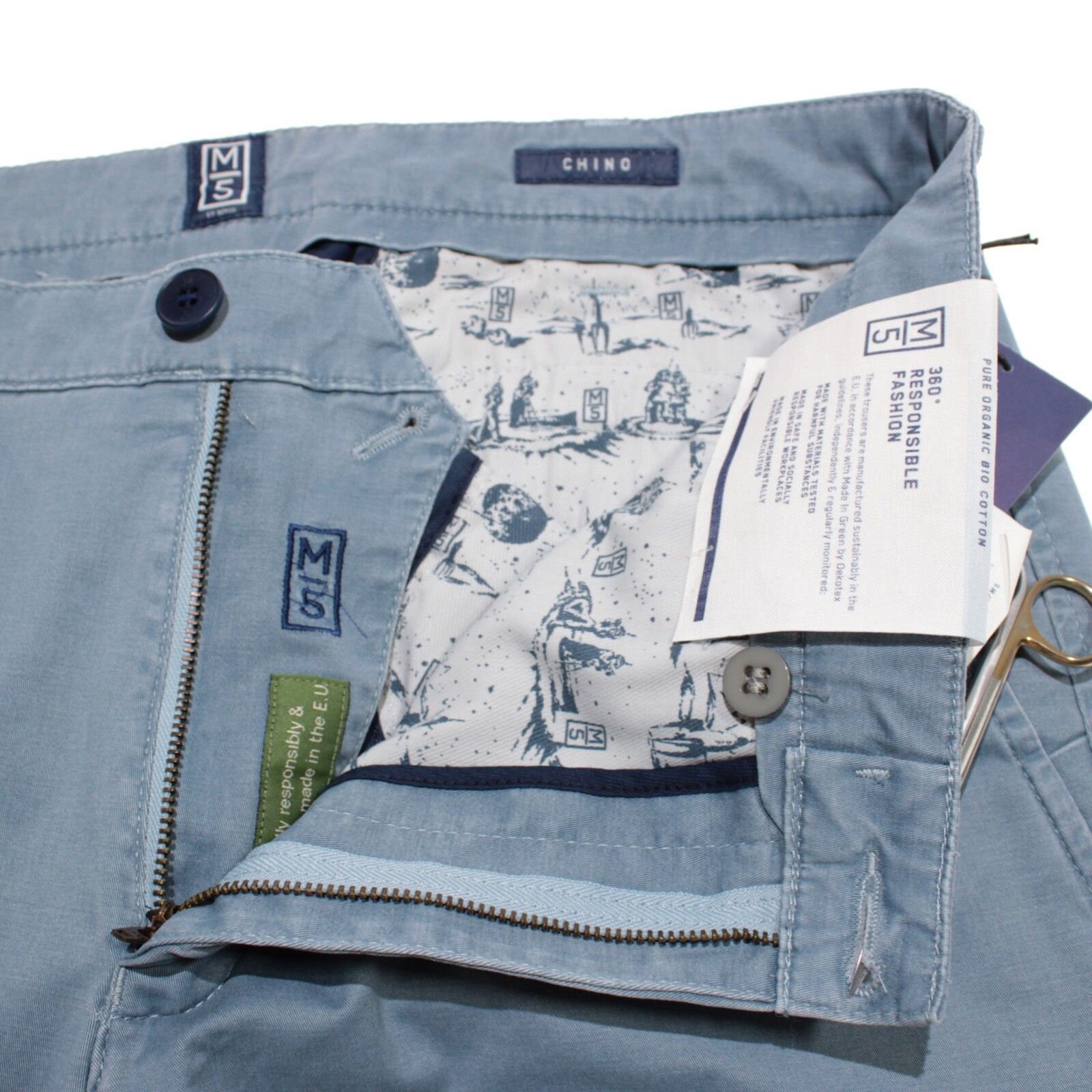 Other Meyer New with tags Chino Size 34 US In Blue Size US 34 / EU 50 - 3 Thumbnail