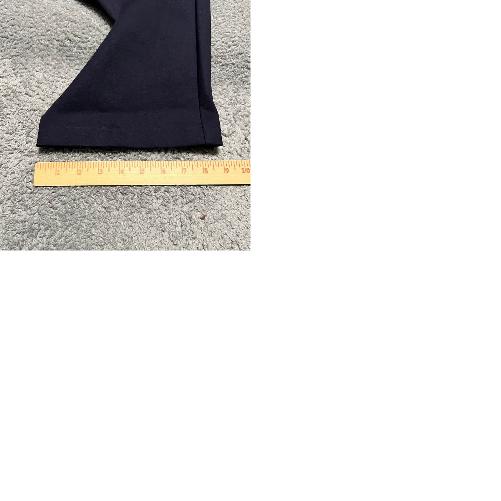 Loft LOFT Pants Womens XXL Blue Pull On Straight Leg Ponte Knit Pockets Work Jeans Trousers 39x28 Ankle Size 40" / US 18 - 9 Thumbnail