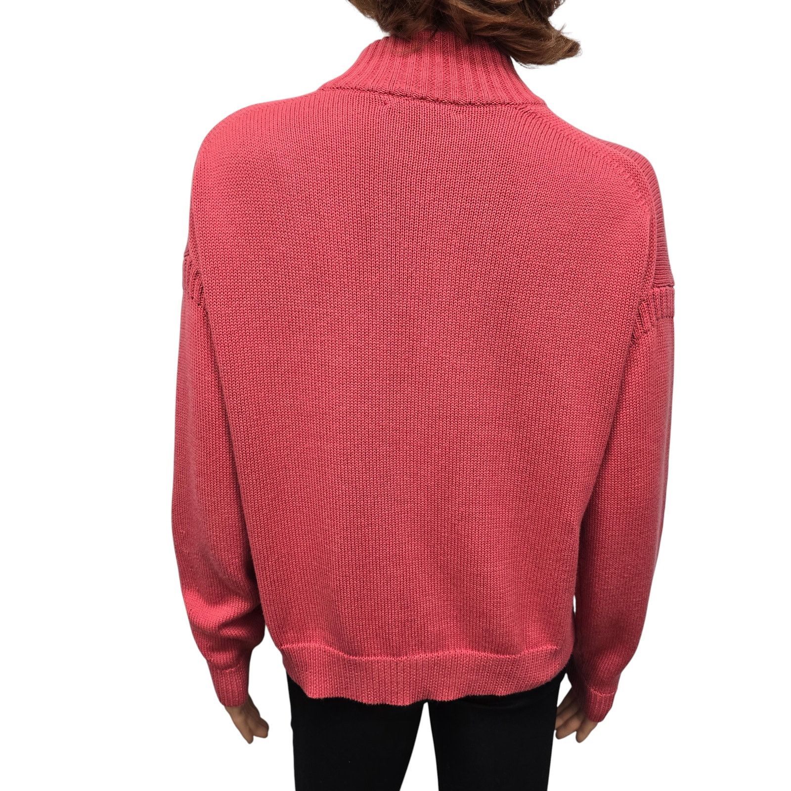 J.Crew J. Crew Cotton Cashmere Patch Pocket Mockneck Sweater XS Size XS / US 0-2 / IT 36-38 - 9 Thumbnail