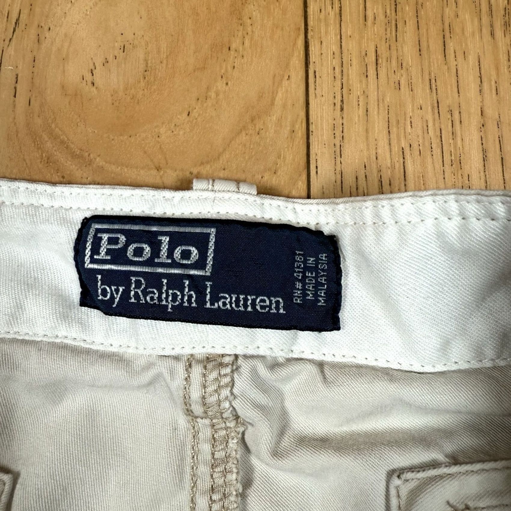 Polo Ralph Lauren VINTAGE Polo Ralph Lauren Cargo Shorts Military Chino Baggy Beige Khaki Mens 32 Baggy Cargo Shorts Mil... Size US XS / EU 42 / 0 - 5 Thumbnail