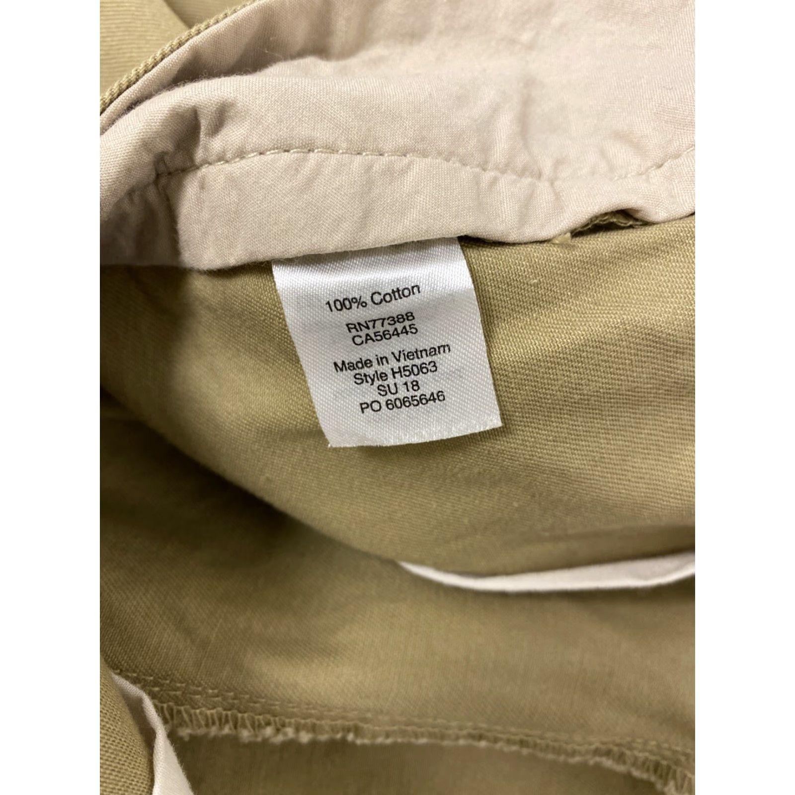 J.Crew J Crew Shorts Mens Size 33 Tan Chino Short Preppy Golf Summer /130-13 Size US 33 - 7 Thumbnail