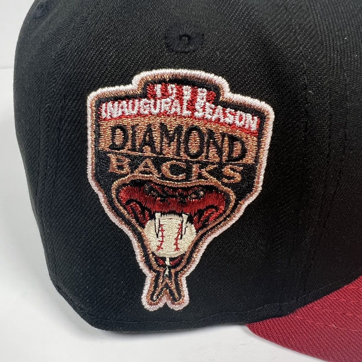 Hat Club Hat Club Arizona Diamondbacks Black UV Pink Script Sz 7 1/2 Size ONE SIZE - 13 Thumbnail