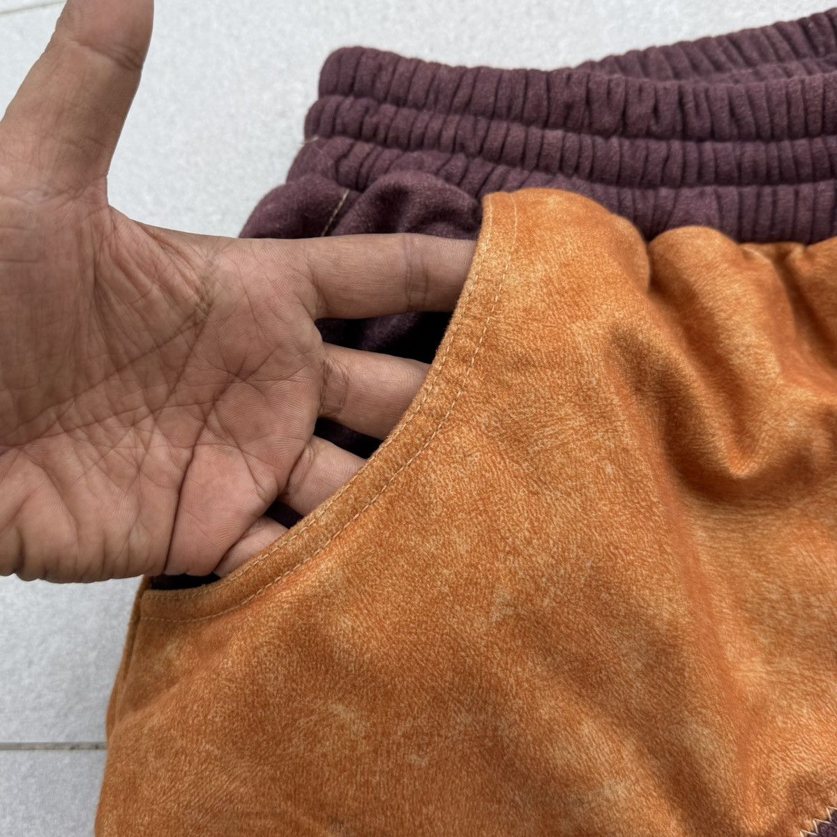 Pelle Pelle VTG Pelle Pelle Patchwork With A Y2K Baggy Fit/Cargo Pockets Size US XXL / EU 58 / 5 - 19 Thumbnail