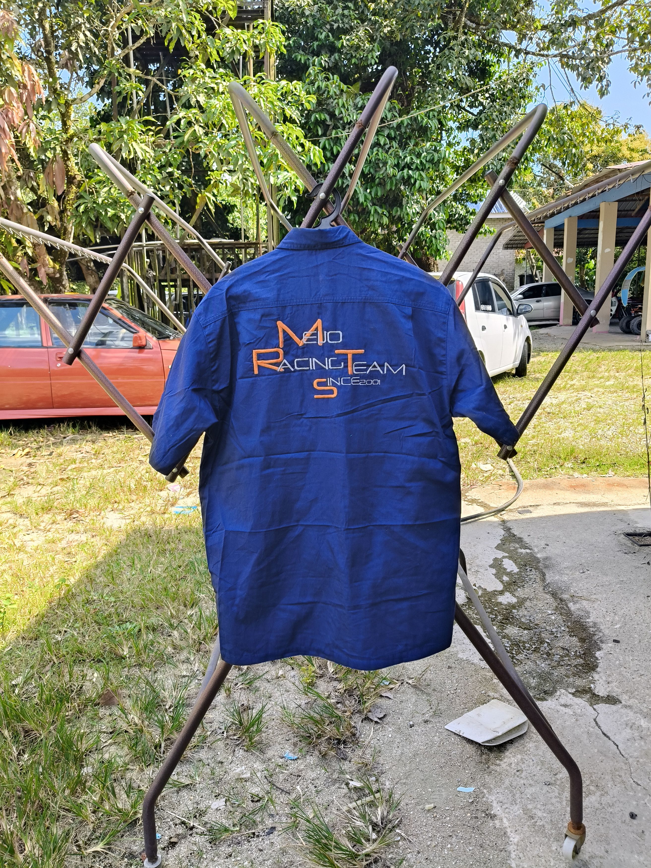 Japanese Brand Worker Shirt Mejjo Racing Size US L / EU 52-54 / 3 - 2 Thumbnail