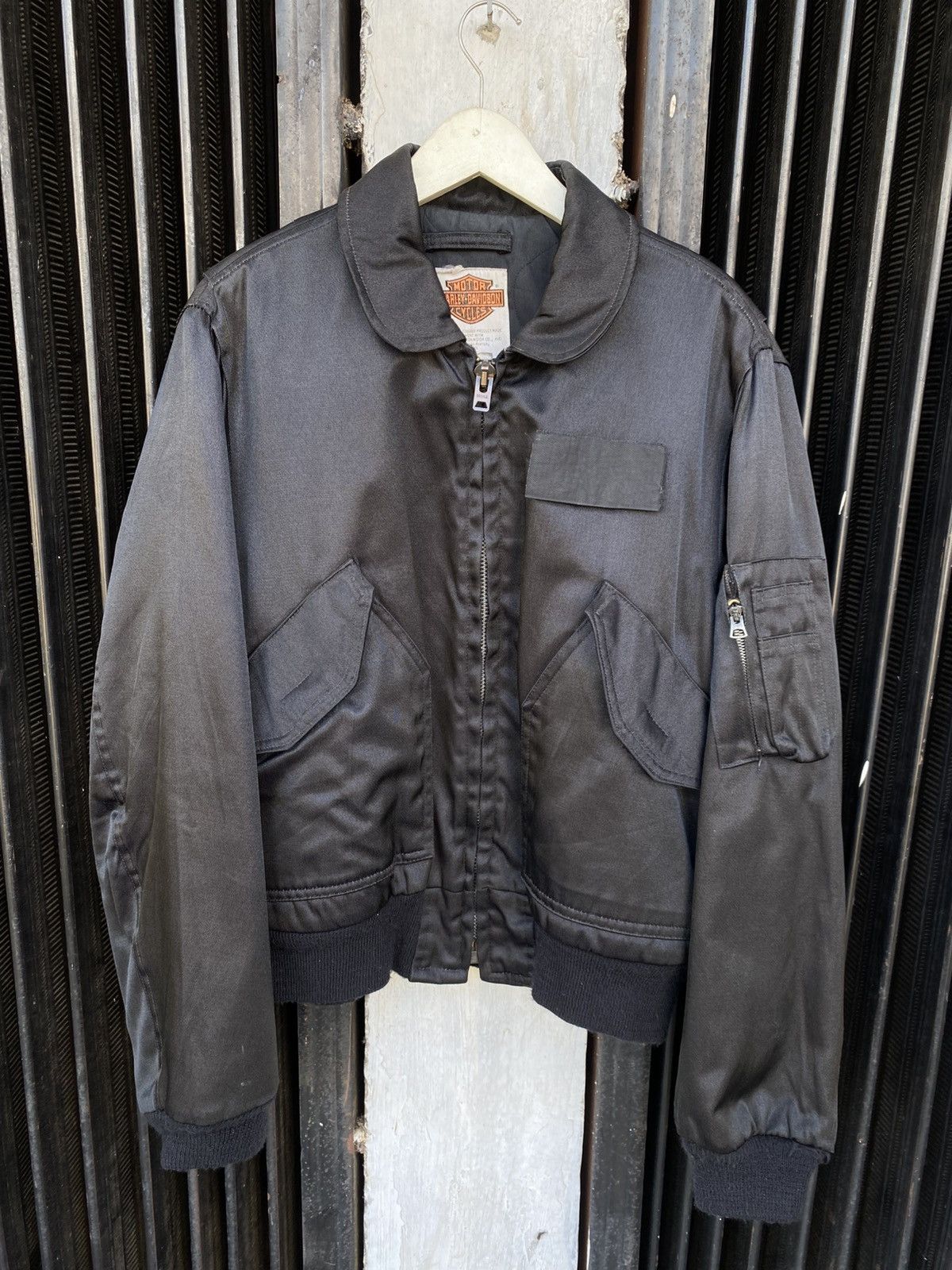 Harley Davidson Vintage harley davidson CWU 45 rare bomber jacket Size US M / EU 48-50 / 2 - 1 Thumbnail