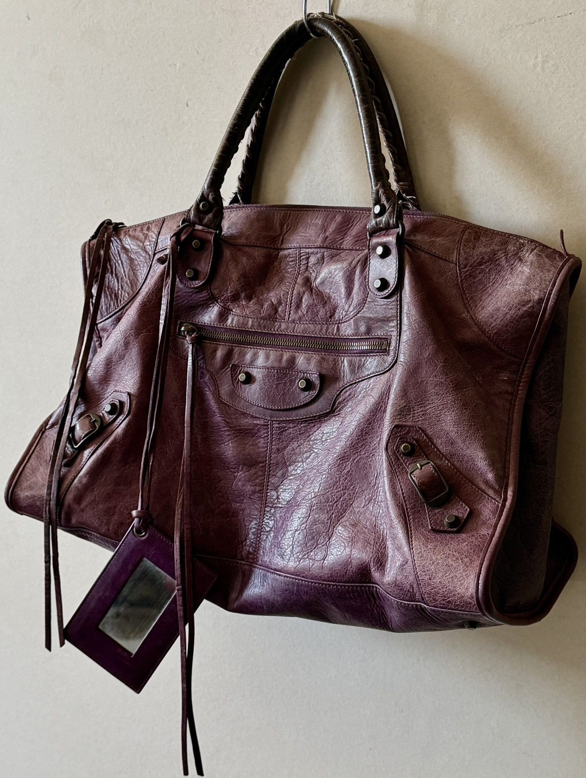 Balenciaga Balenciaga - 2000’s - Classic Le City - Lambskin Work Bag Size ONE SIZE - 20 Thumbnail