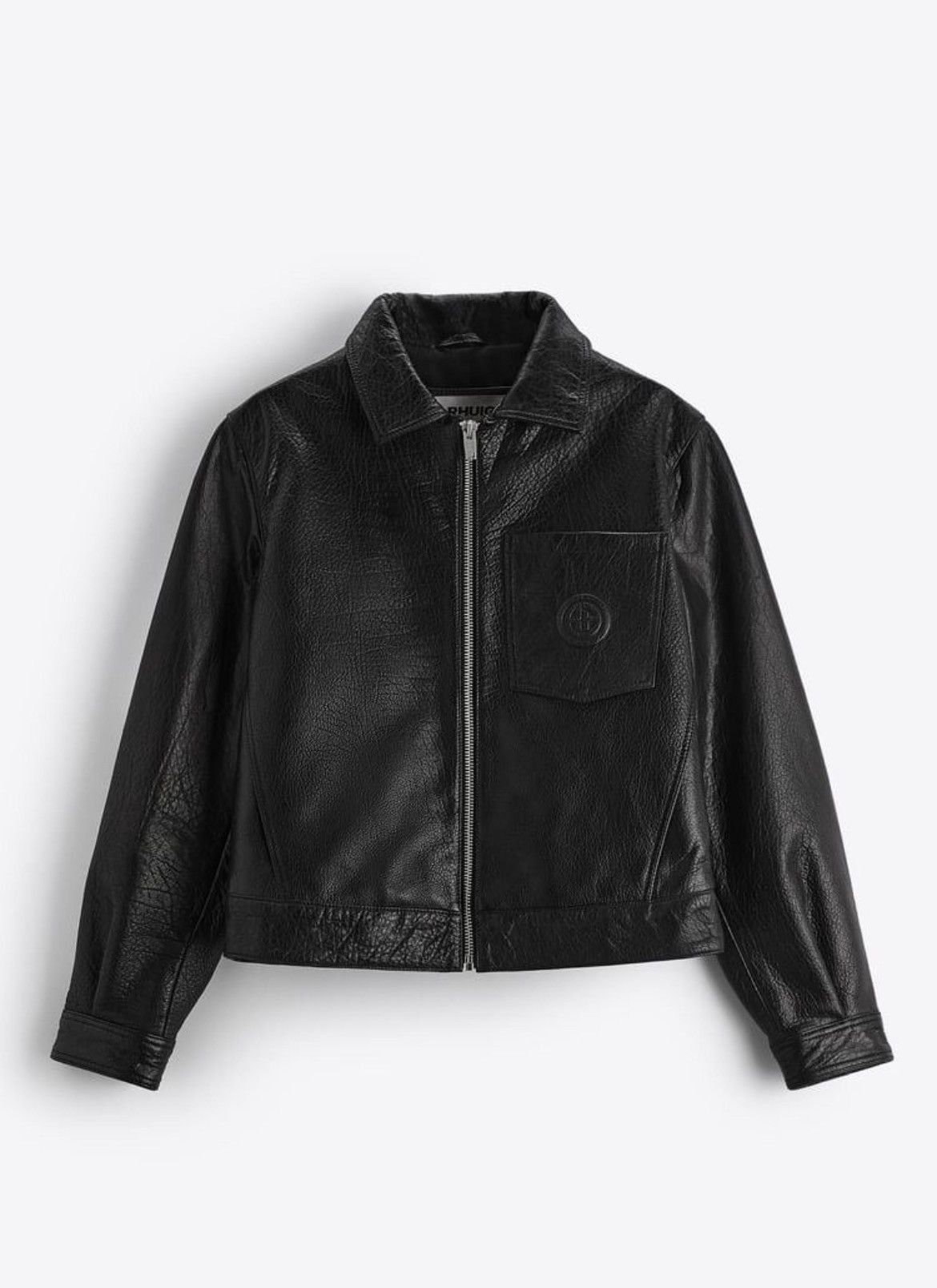 Rhude × Zara RHUDE × Zara NEW Cropped Leather Jacket Limited Edition y2k Size US L / EU 52-54 / 3 - 7 Thumbnail