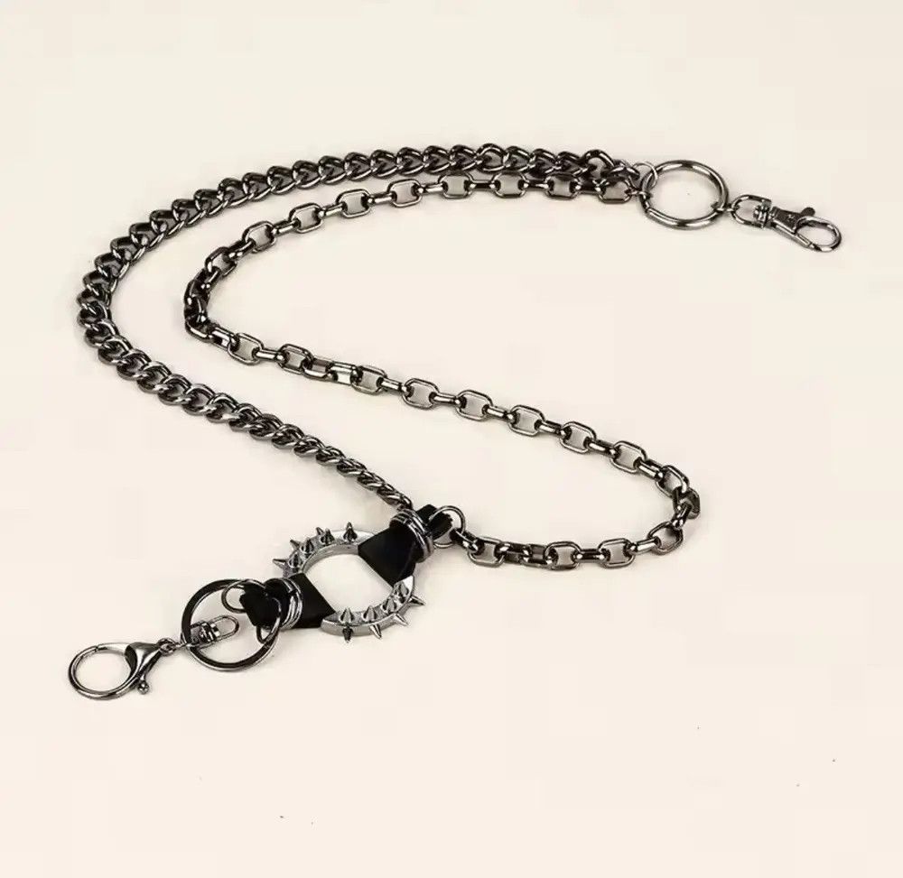 Jewelry Hip-hop Pants Belt Chains Jewelry Accessories Size ONE SIZE - 2 Thumbnail