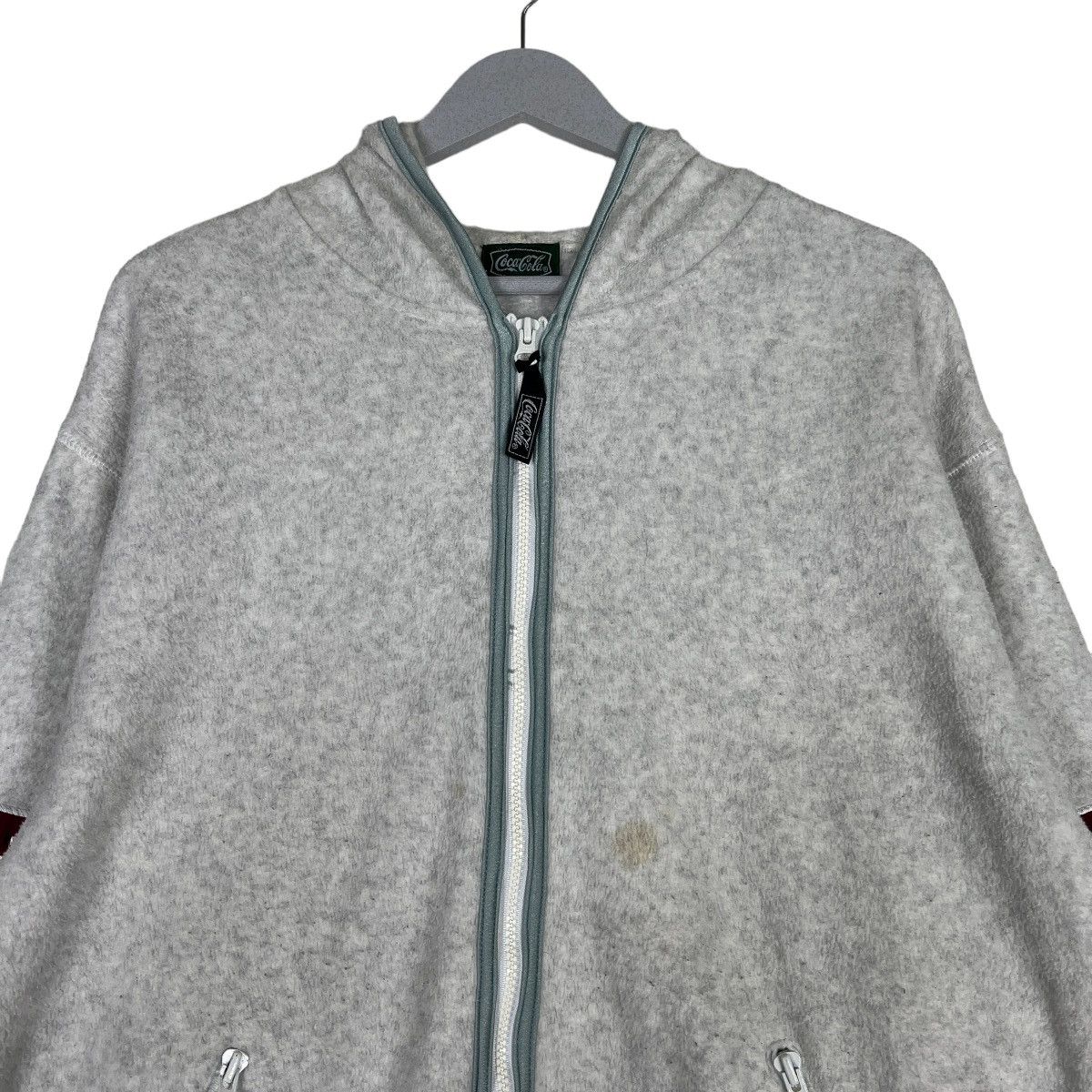Coca Cola 🔥 VINTAGE COCA COLA HOODIES ZIPPER FLEECE Size US L / EU 52-54 / 3 - 3 Thumbnail