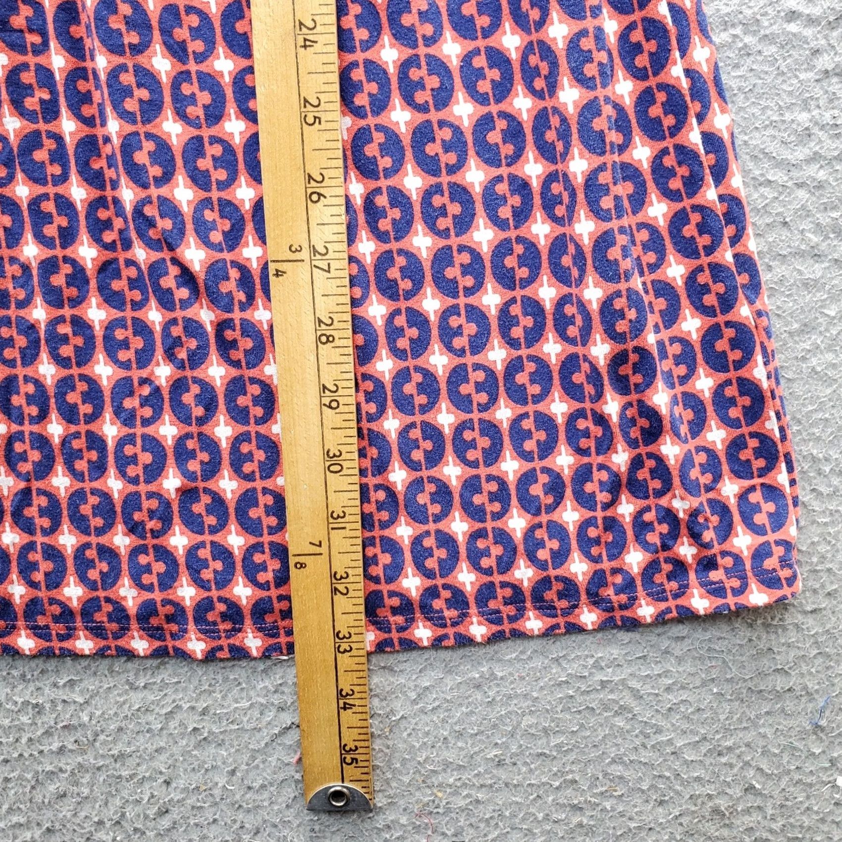 Boden Boden Dress Women 6R Multicolor Geometric 3/4 Sleeve V-Neck A-Line Midi Dress Size M / US 6-8 / IT 42-44 - 5 Thumbnail