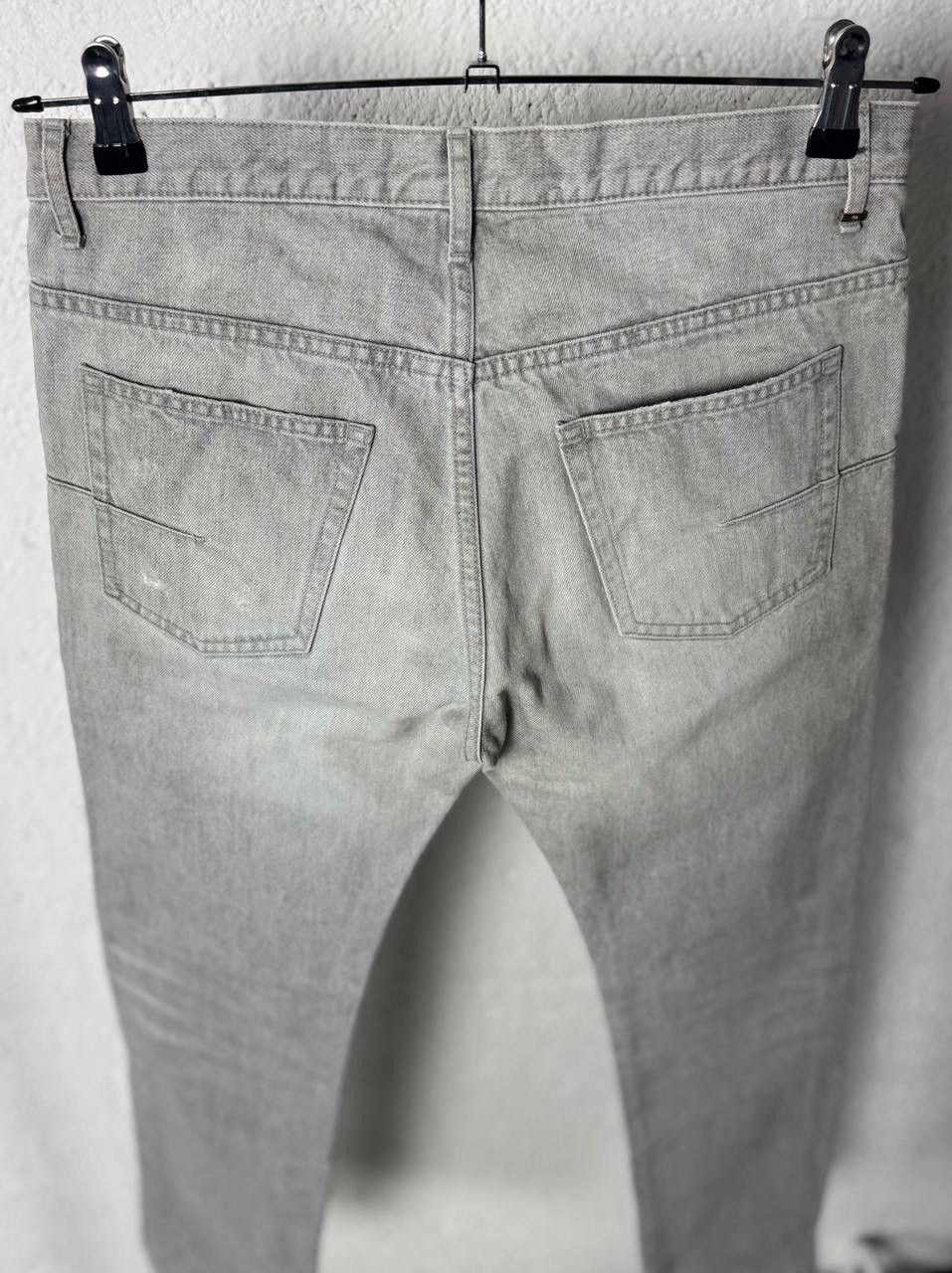 Dior Dior Hedi Slimane Gray Denim Jeans Japan Made Size US 31 - 10 Thumbnail