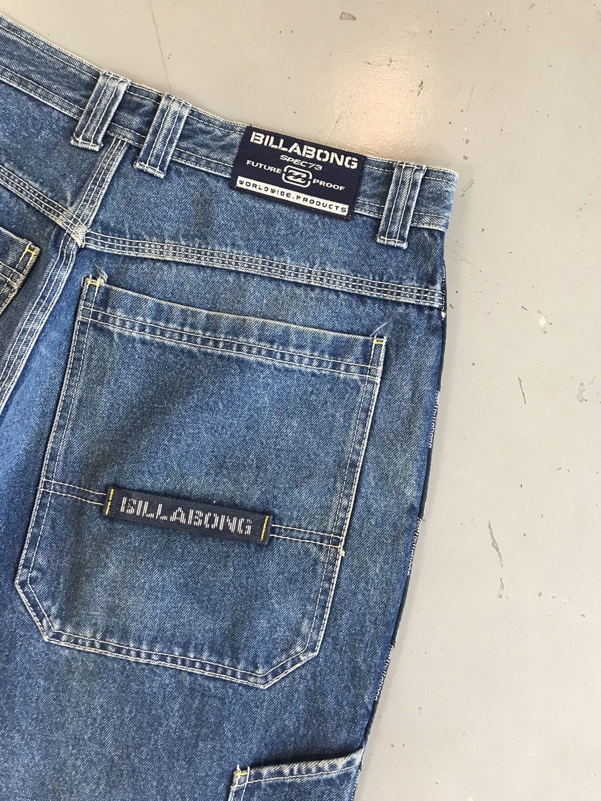 Billabong × Vintage Vintage billabong straight fit big pocket denim Size US 36 / EU 52 - 14 Thumbnail