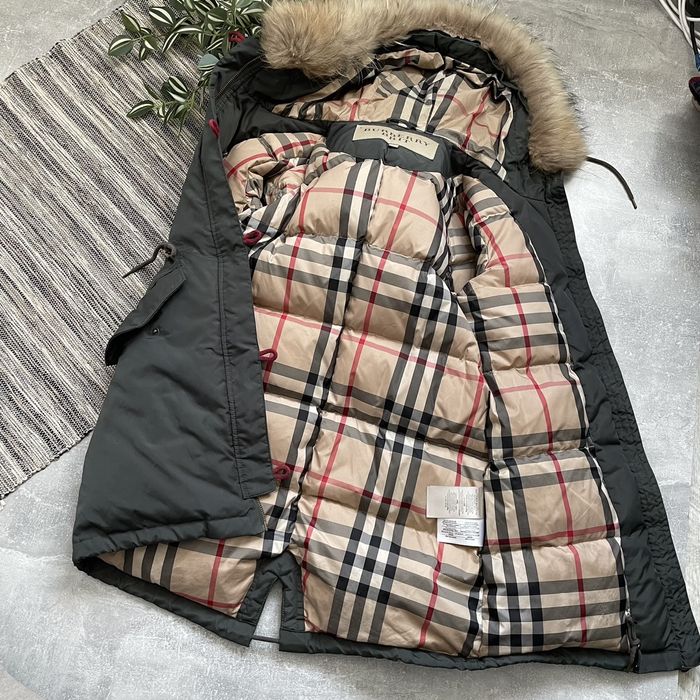 Burberry brit best sale down puffer jacket