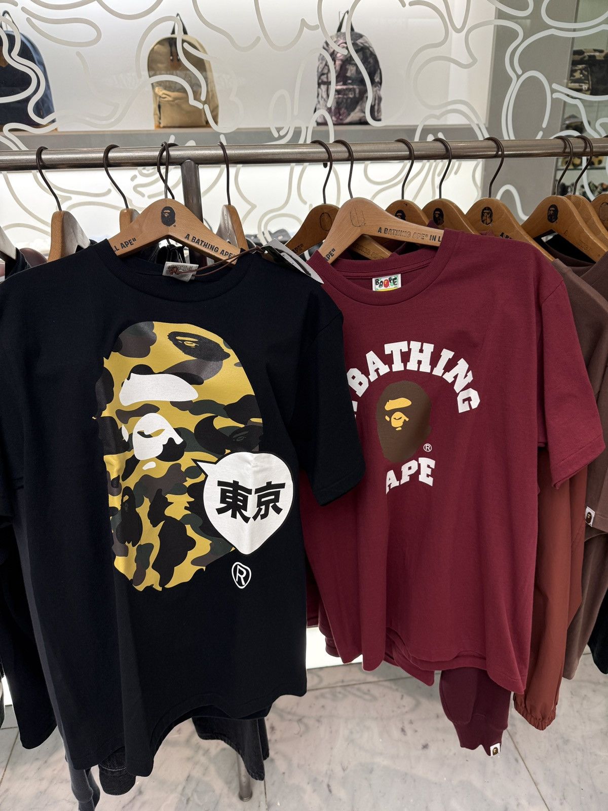 Bape BAPE Japan Exclusive Tee – Shibuya Store Edition (Deadstock) Size US M / EU 48-50 / 2 - 1 Thumbnail