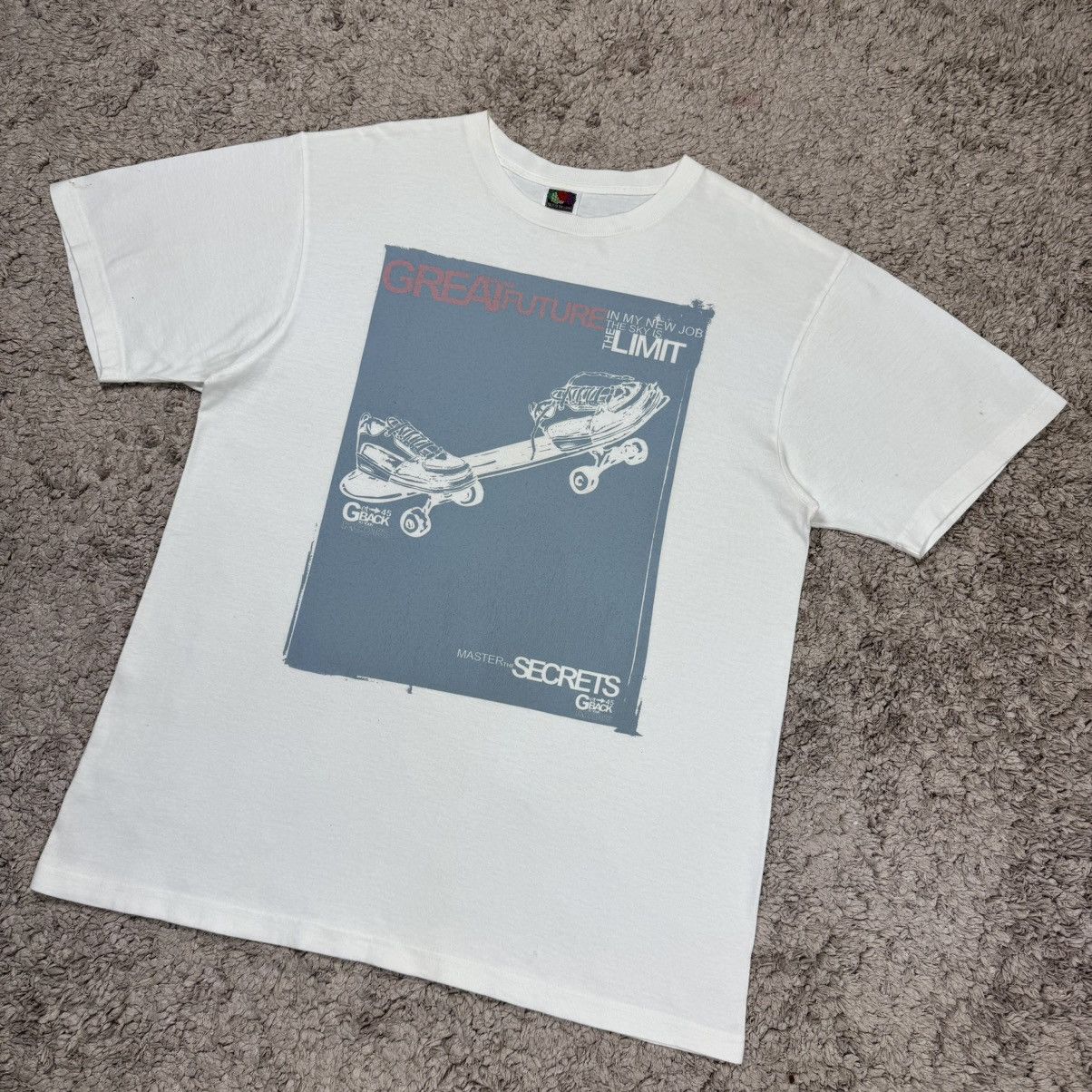Vintage Vintage Skate Poster T-shirt Size US XXL / EU 58 / 5 - 4 Thumbnail