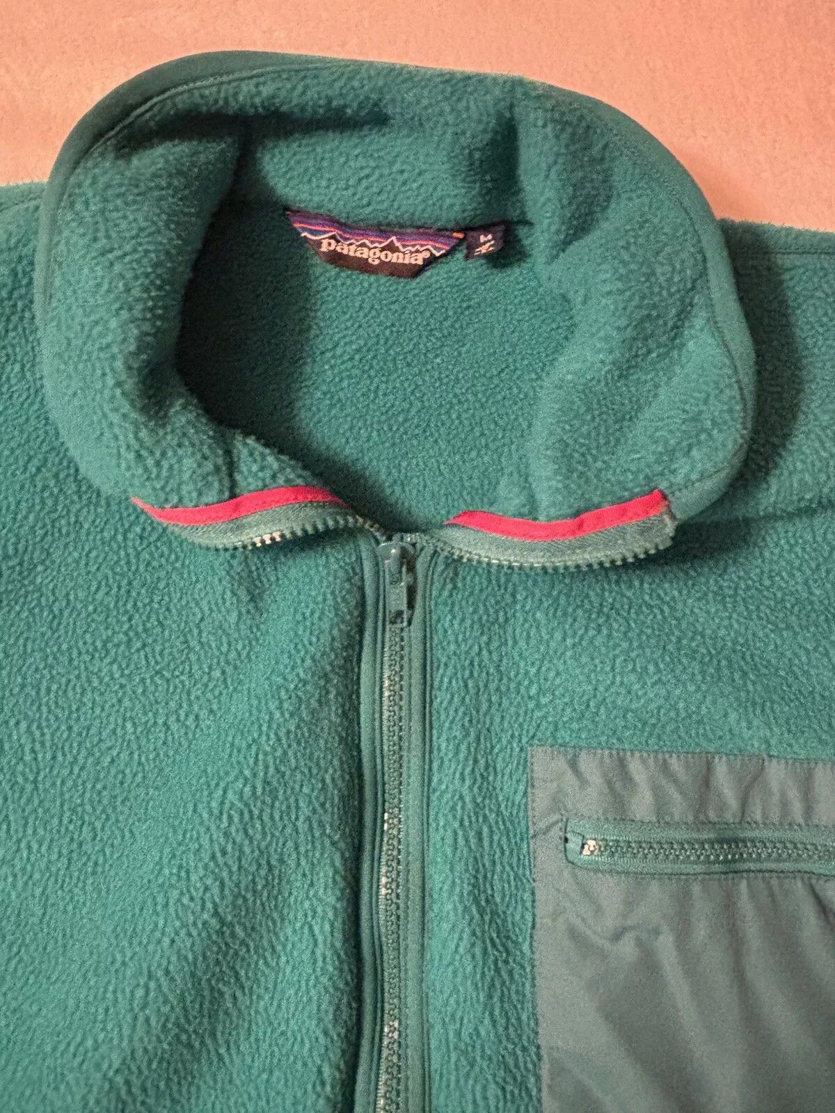 Patagonia Vintage Patagonia Synchilla Zip Up Fleece Jacket Made In USA Size US M / EU 48-50 / 2 - 3 Thumbnail