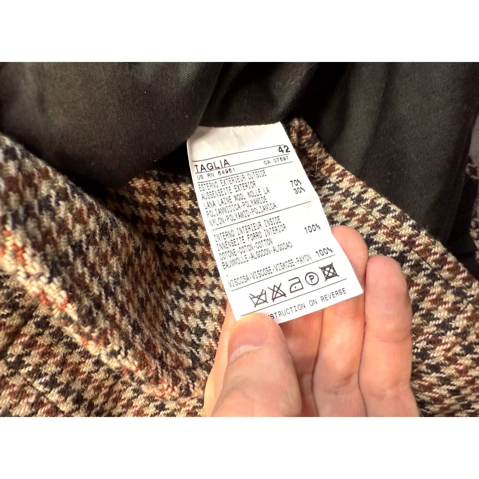 United Colors Of Benetton United Colors of Benetton Blazer Jacket Wool Blend size 42 Womens Size M / US 6-8 / IT 42-44 - 3 Thumbnail
