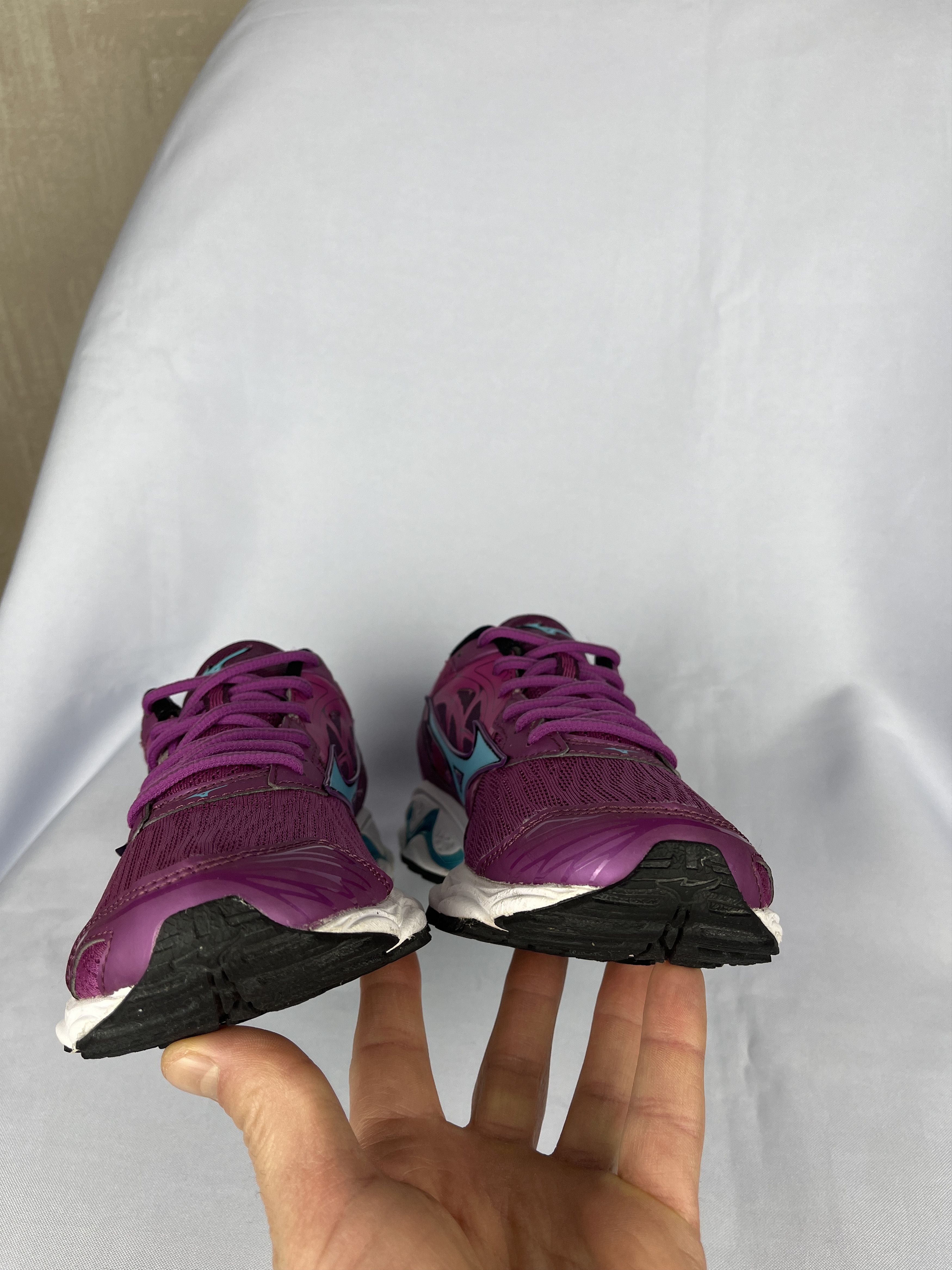Mizuno Mizuno Wave Inspire 14 Purple Running Shoes US 8 UK 5.5 Size US 8 / IT 38 - 3 Thumbnail