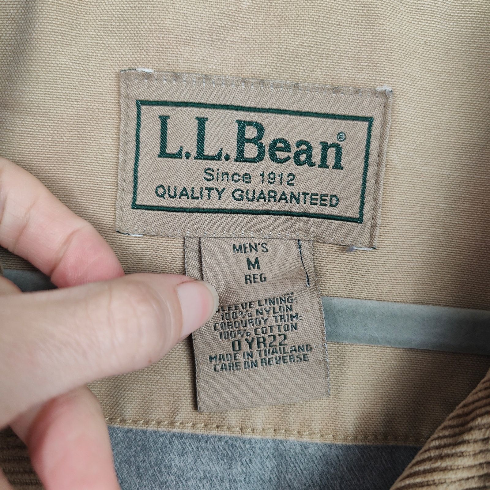 L.L. Bean Vintage L.L. Bean Chore Jacket Mens Medium Brown Field Size US M / EU 48-50 / 2 - 8 Thumbnail