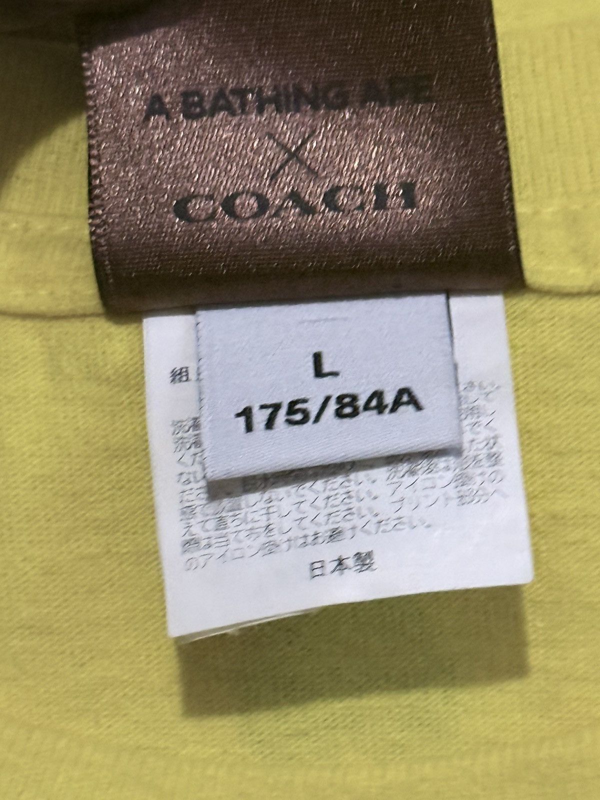 Bape × Coach Bape X Coach Rexy Tee Size US L / EU 52-54 / 3 - 7 Thumbnail