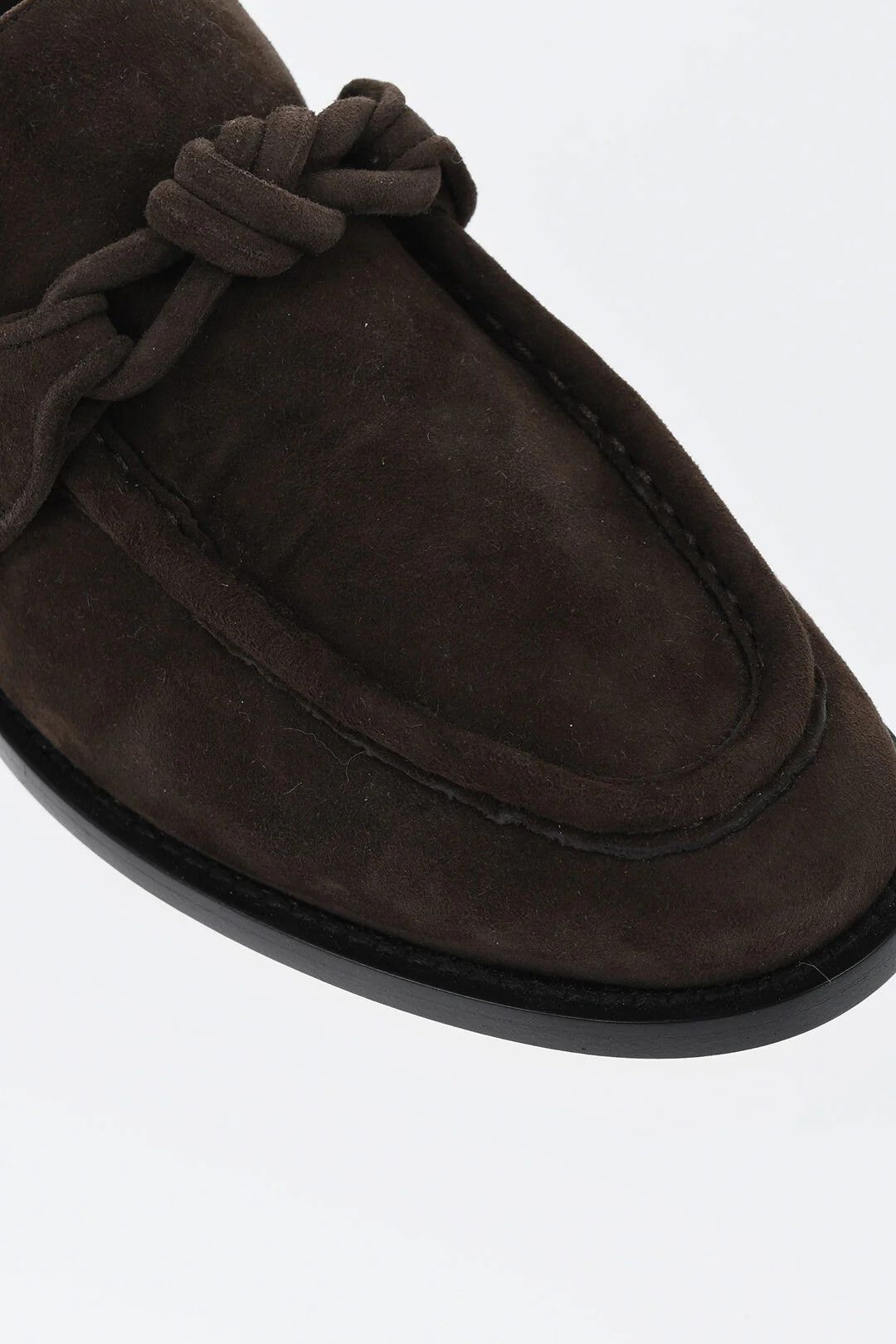 Bottega Veneta og1mm0426 Suede Loafers in Brown Size US 6.5 / EU 39-40 - 4 Thumbnail