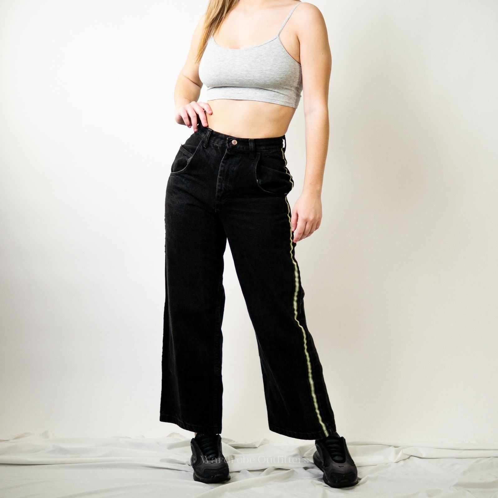 Wrangler Vintage 90s Baggy Skater Jeans by Wrangler Size 25" / US 0 / IT 36 - 2 Thumbnail