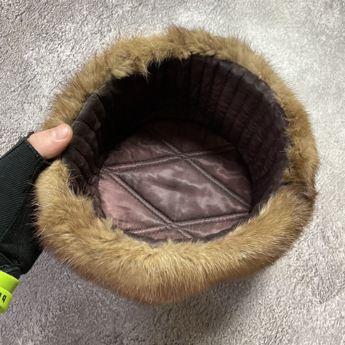 Vintage Vintage 90s Alt Beanie Mohair Ushanka Faux Lil Yachty Style Size ONE SIZE - 4 Thumbnail