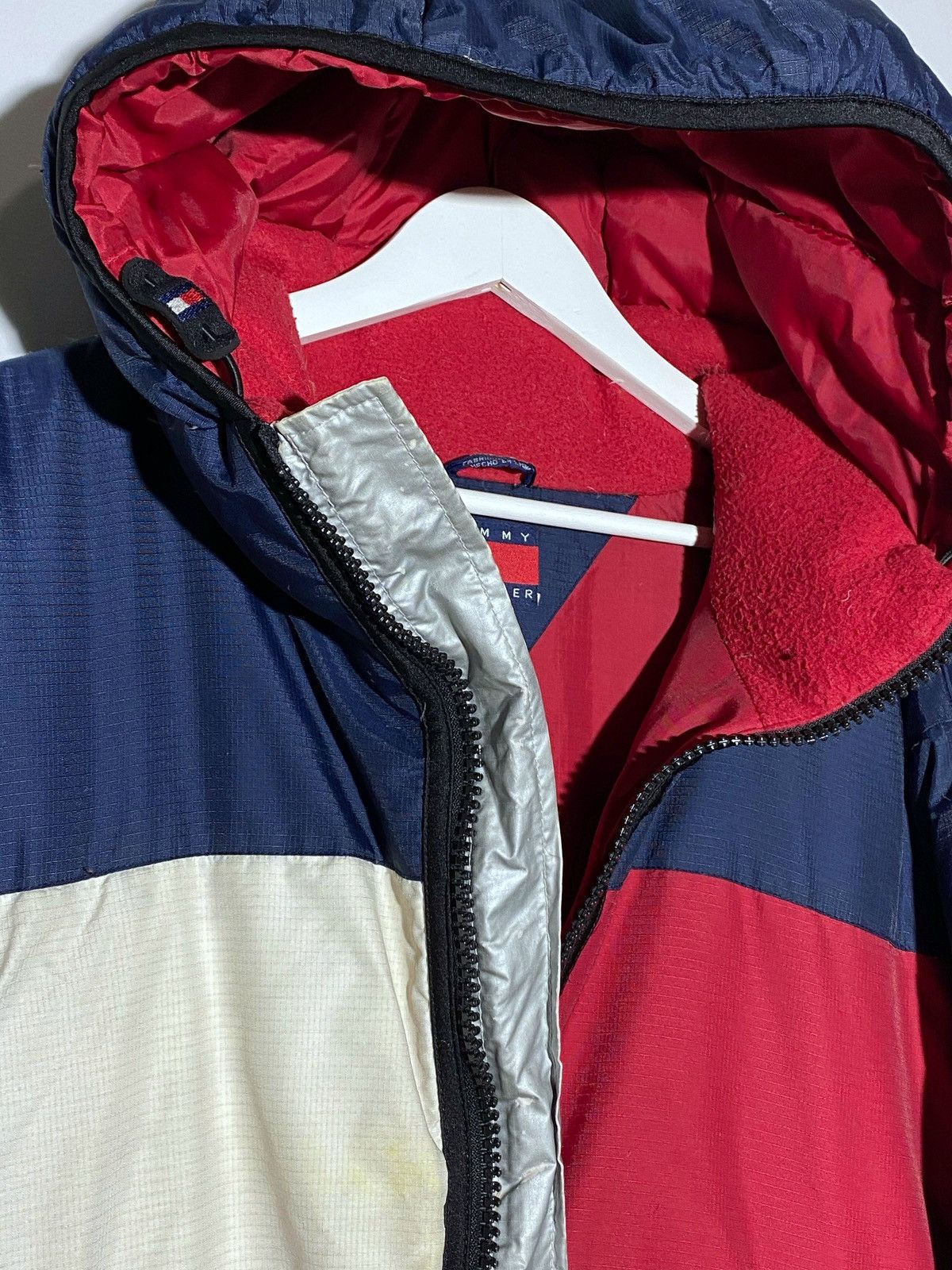 Tommy Hilfiger Vintage 2000s Tommy Hilfiger Rare Down Puffer Jacket Size US XL / EU 56 / 4 - 17 Thumbnail