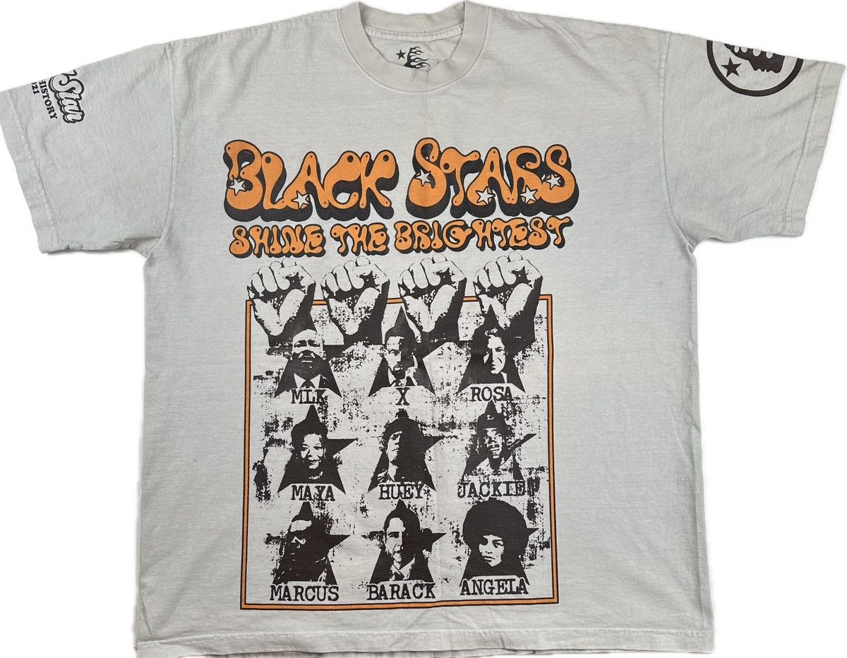 HELLSTAR Hellstar Black Stars T-shirt Size US XL / EU 56 / 4 - 1 Thumbnail