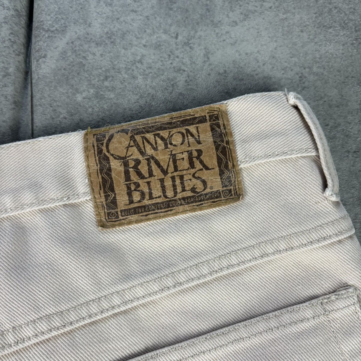 Other Vintage tan jorts jean shorts Size US 33 - 2 Thumbnail