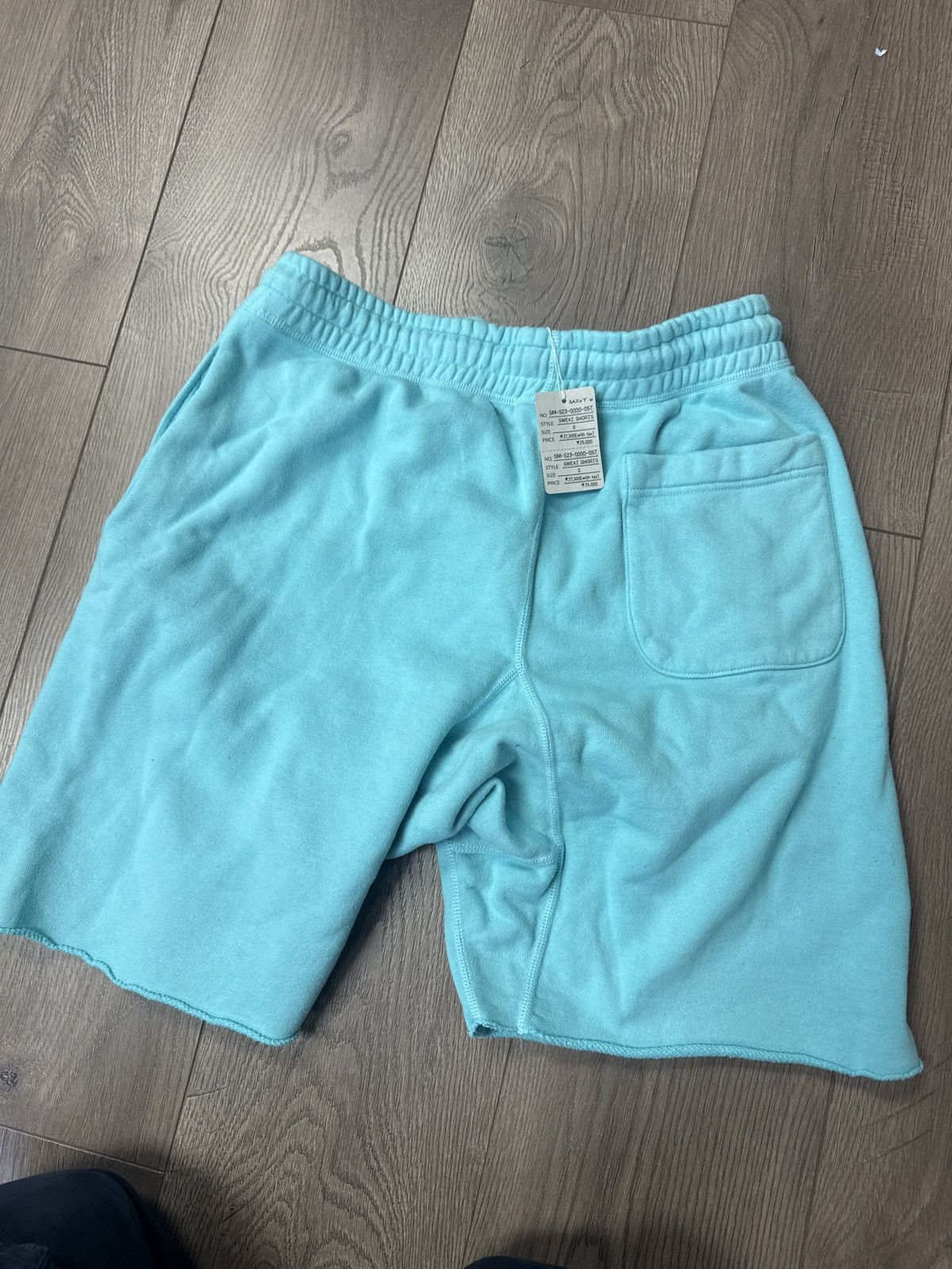 Saint Michael Saint Michael Tiffany sweatshort teal Size US 30 / EU 46 - 2 Thumbnail