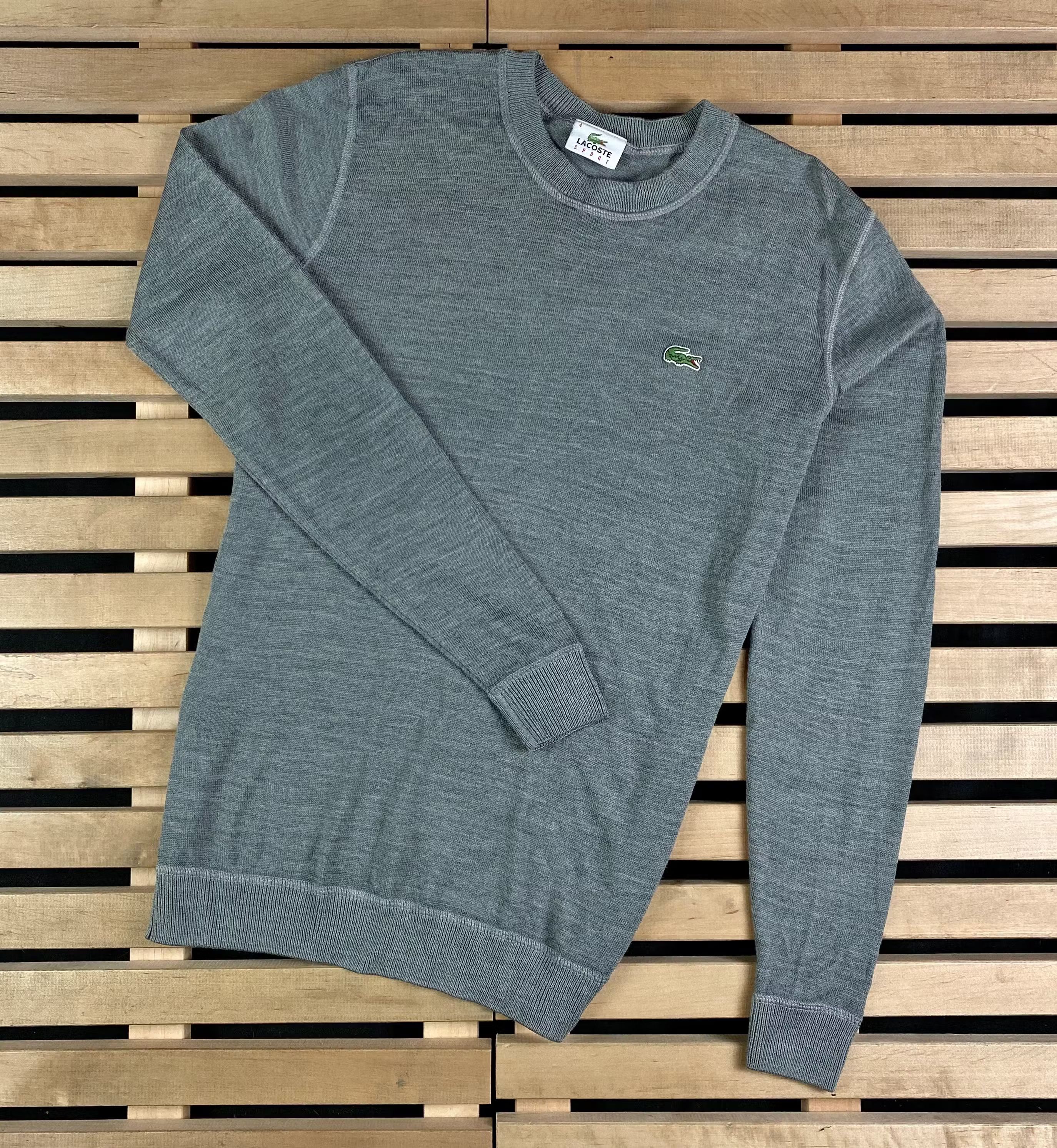 Lacoste × Vintage Mens Jumper Sweatshirt Lacoste Vintage Size L Size US L / EU 52-54 / 3 - 1 Thumbnail