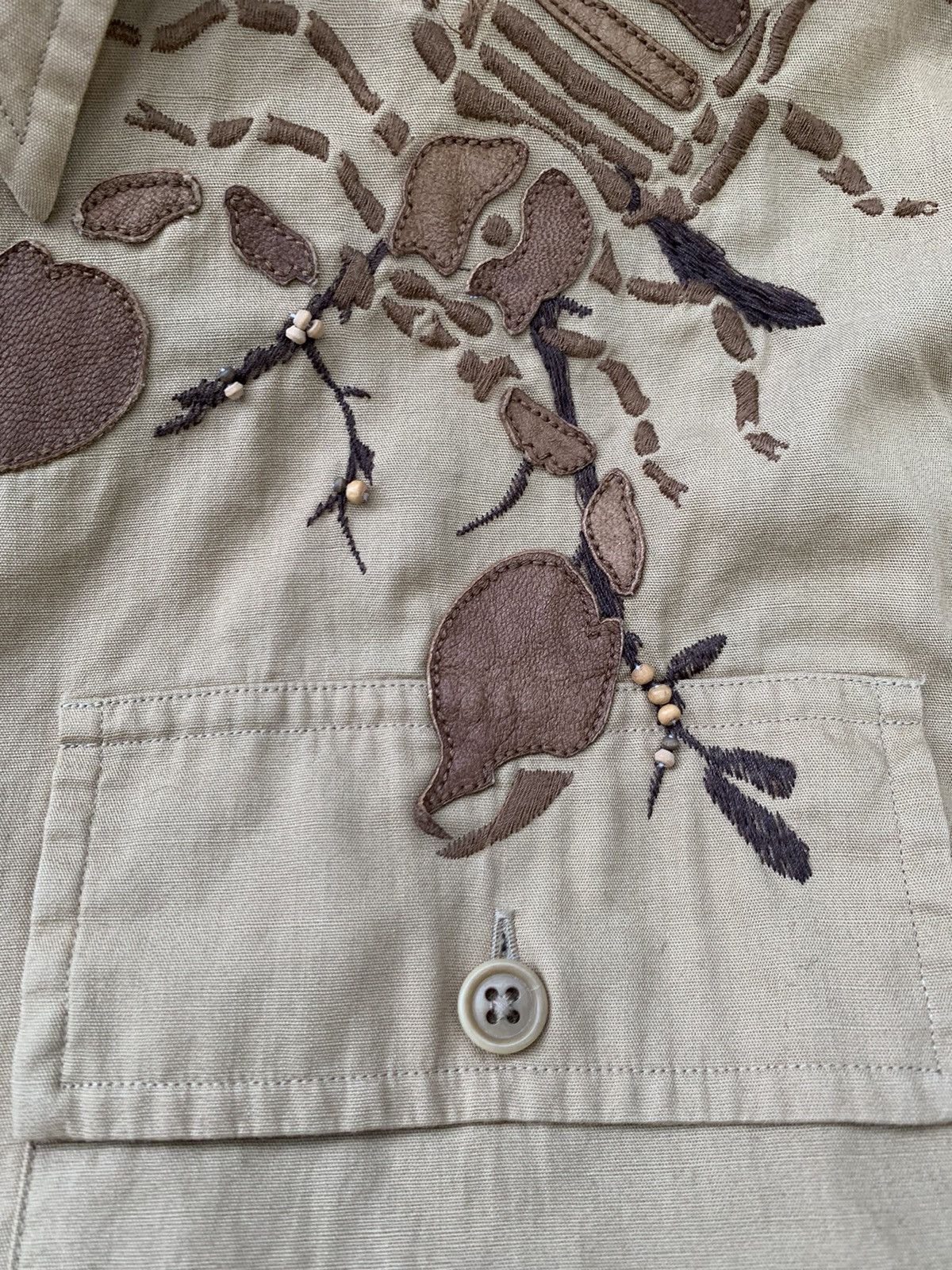 Ralph Lauren Vintage Polo Ralph Lauren Skorpion Military Shirt Size US S / EU 44-46 / 1 - 7 Thumbnail