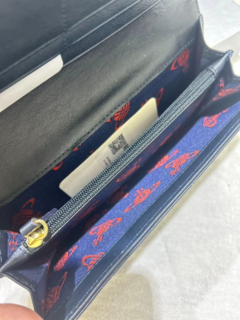 Vivienne Westwood Vivienne Westwood size os Crocodile pattern cowhide wallet Size ONE SIZE - 5 Thumbnail